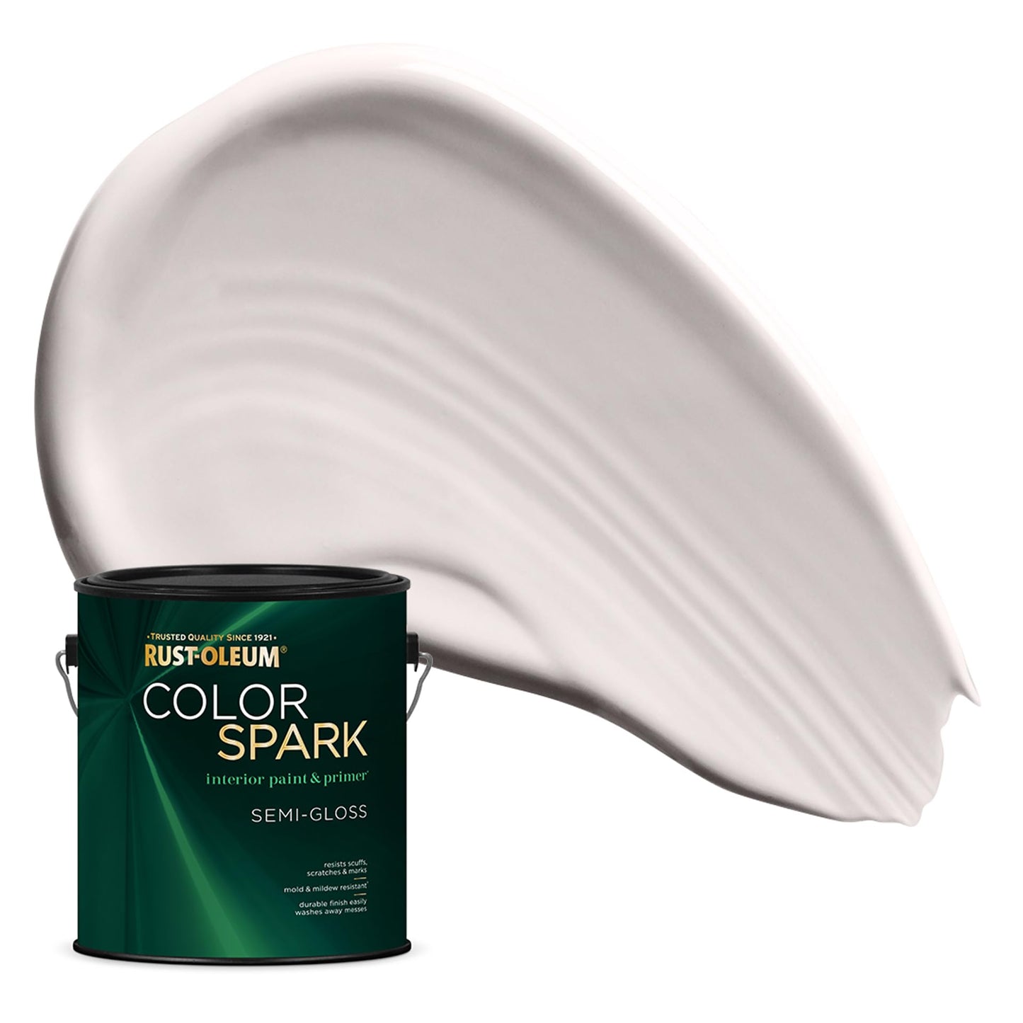Rust-Oleum Color Spark Interior Paint and Primer in One, Eggshell, Bit of Barley, 1 Gallon