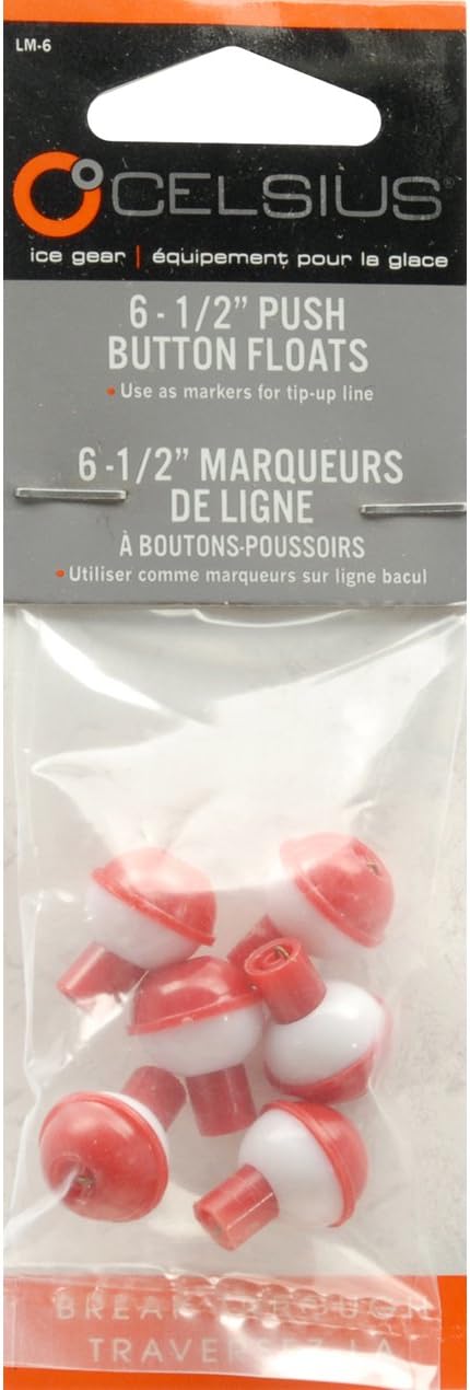 Celsius Push-Button Floats, 1/2"