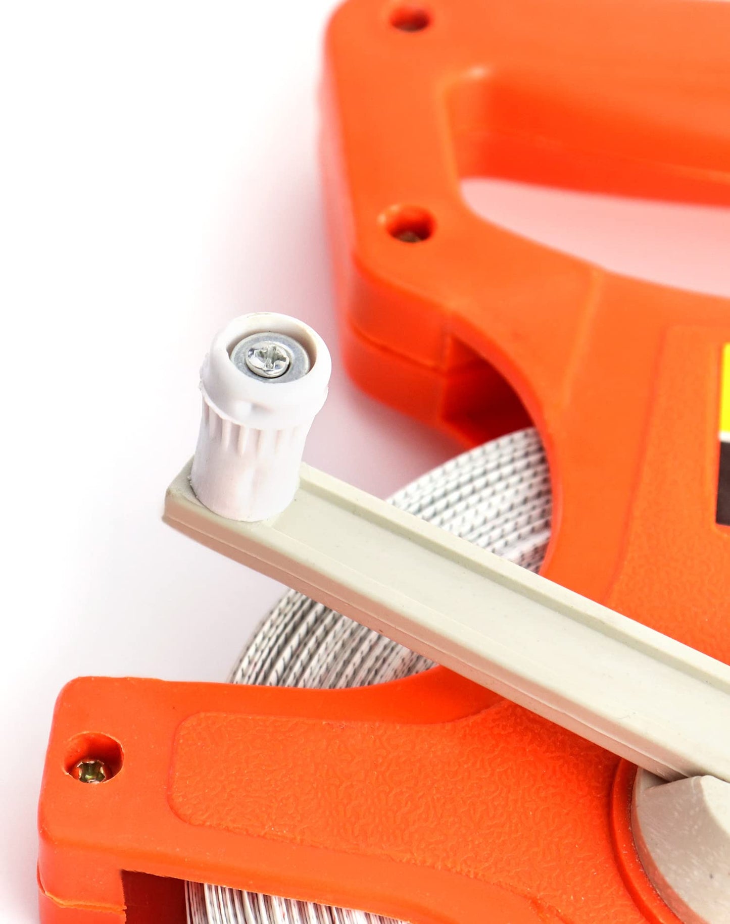 QWORK Tape Measure, 1/2" x 330' Open Reel Dual Sided Fiberglass Tape Measure for Engineer, Yard and Field, Measuring Tape