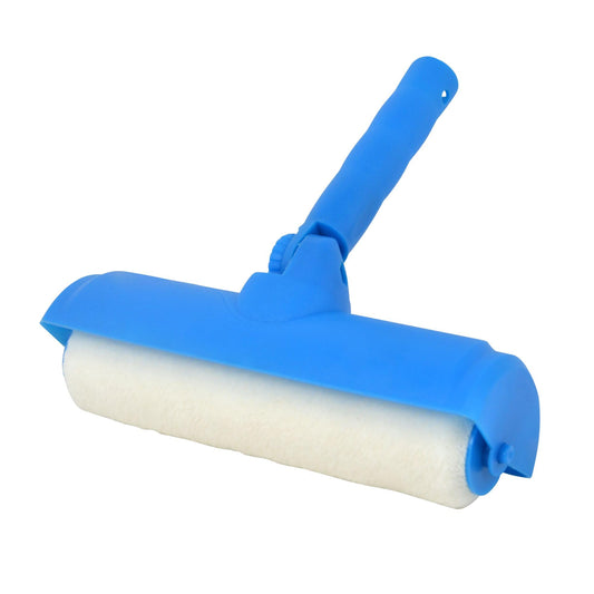 10 Inch Ceiling Paint Roller with Shield Roller and Shield with Adjustable Head Ceiling Paint Roller No DripRoller Without Splatter Paint Brush for Painting Ceilings Walls(EL01152)