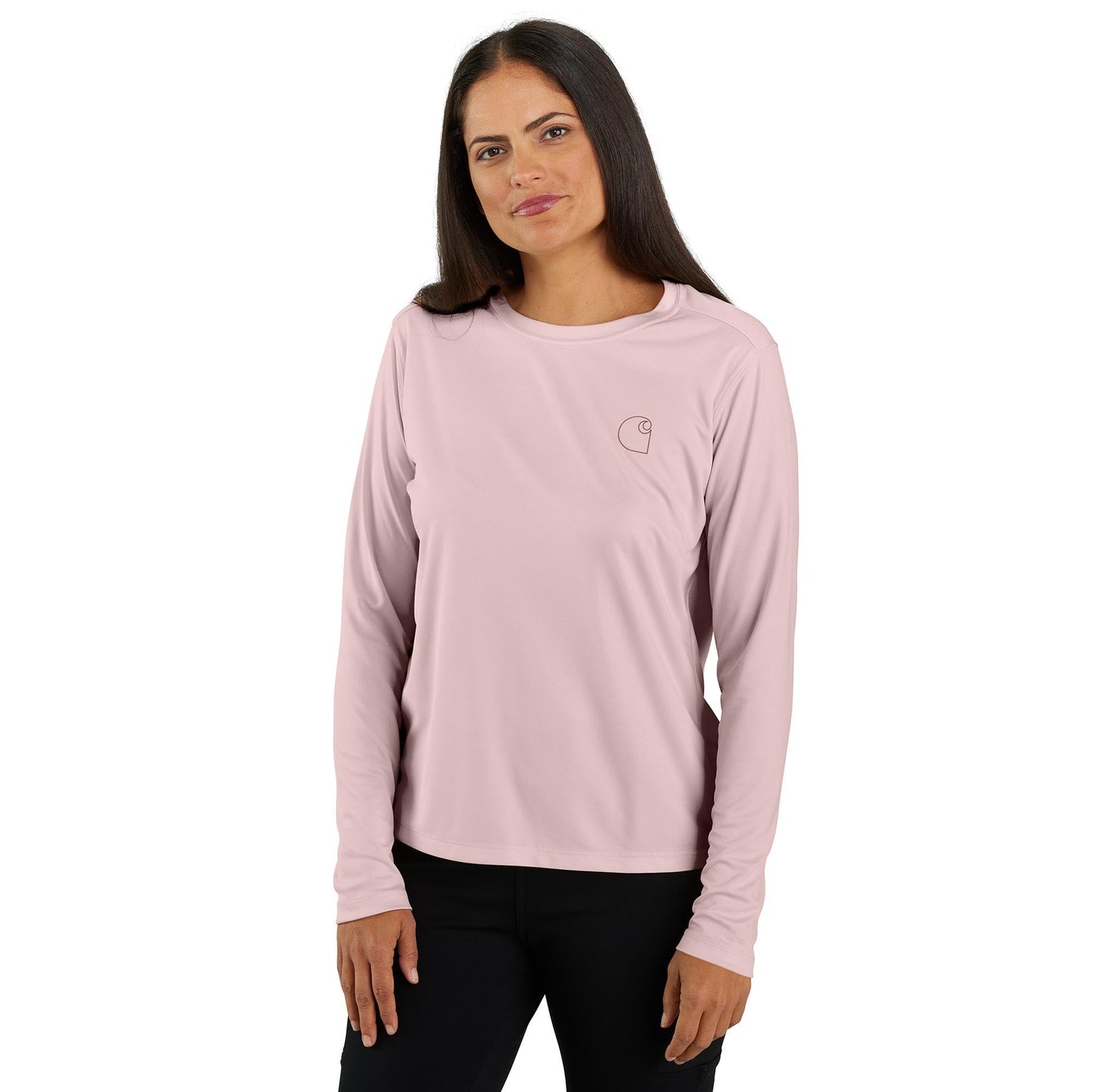 Carhartt Women's Force Sun Defender Lightweight Long-Sleeve Graphic T-Shirt