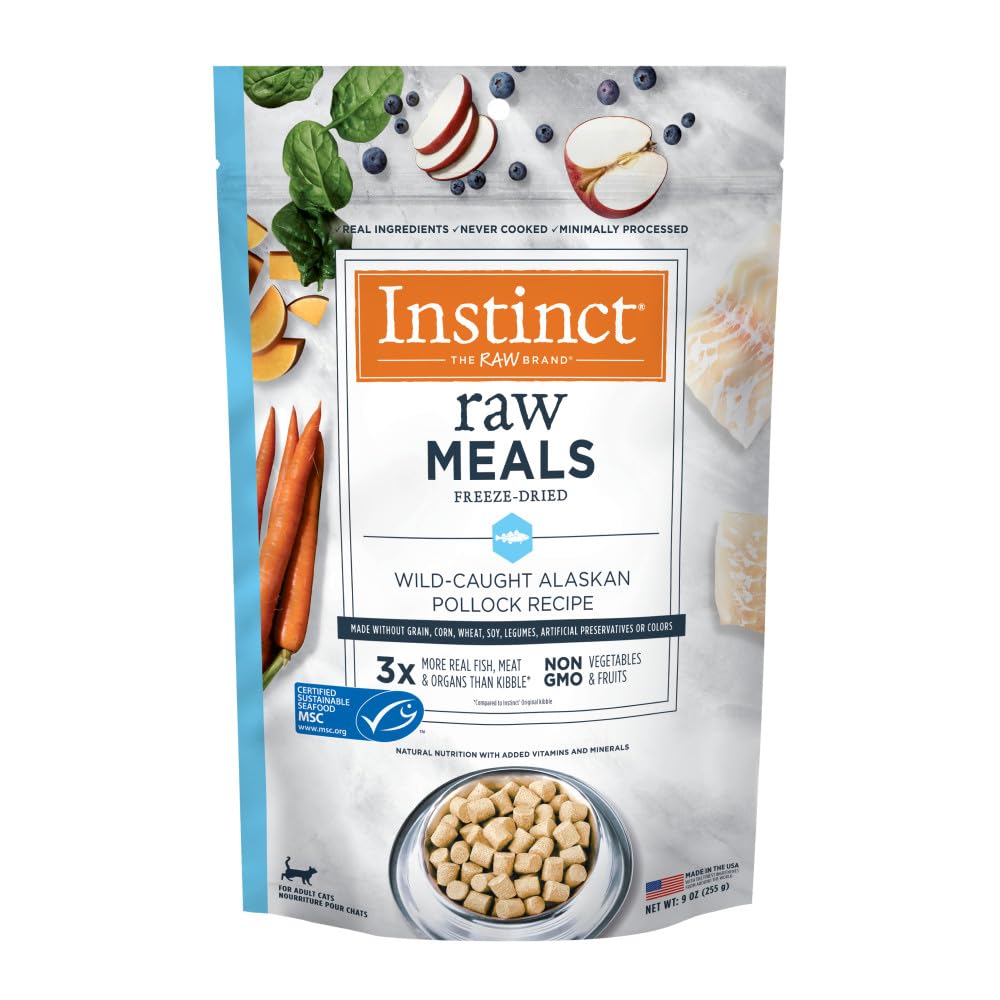 Instinct Raw Meals Freeze-Dried Chicken Cat Food, 25 oz. Bag