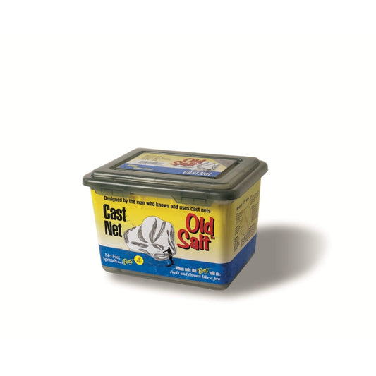 Betts 10PM Old Salt Mono Cast Net, 10', 3/8" Mesh, 1 lb Per Foot