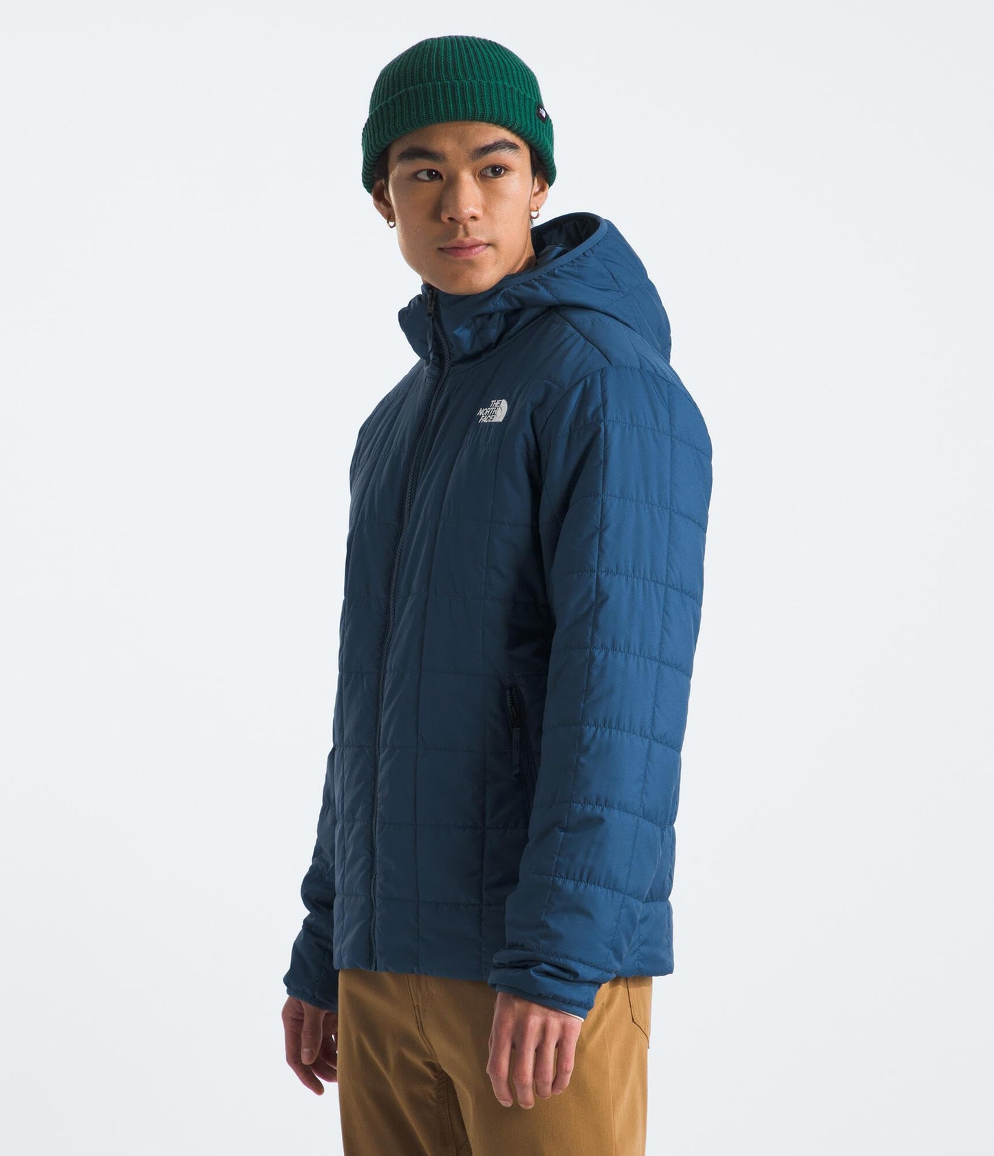 THE NORTH FACE Men's Junction Insulated Hoodie | Water Resistant With Heatseeker Insulation, 3-piece Hood & Zip Pockets