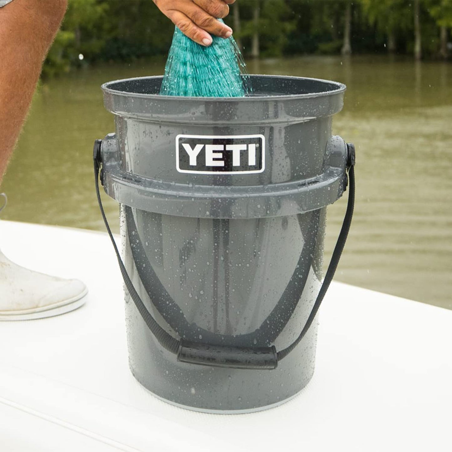 YETI Loadout 5-Gallon Bucket, Impact Resistant Fishing/Utility Bucket