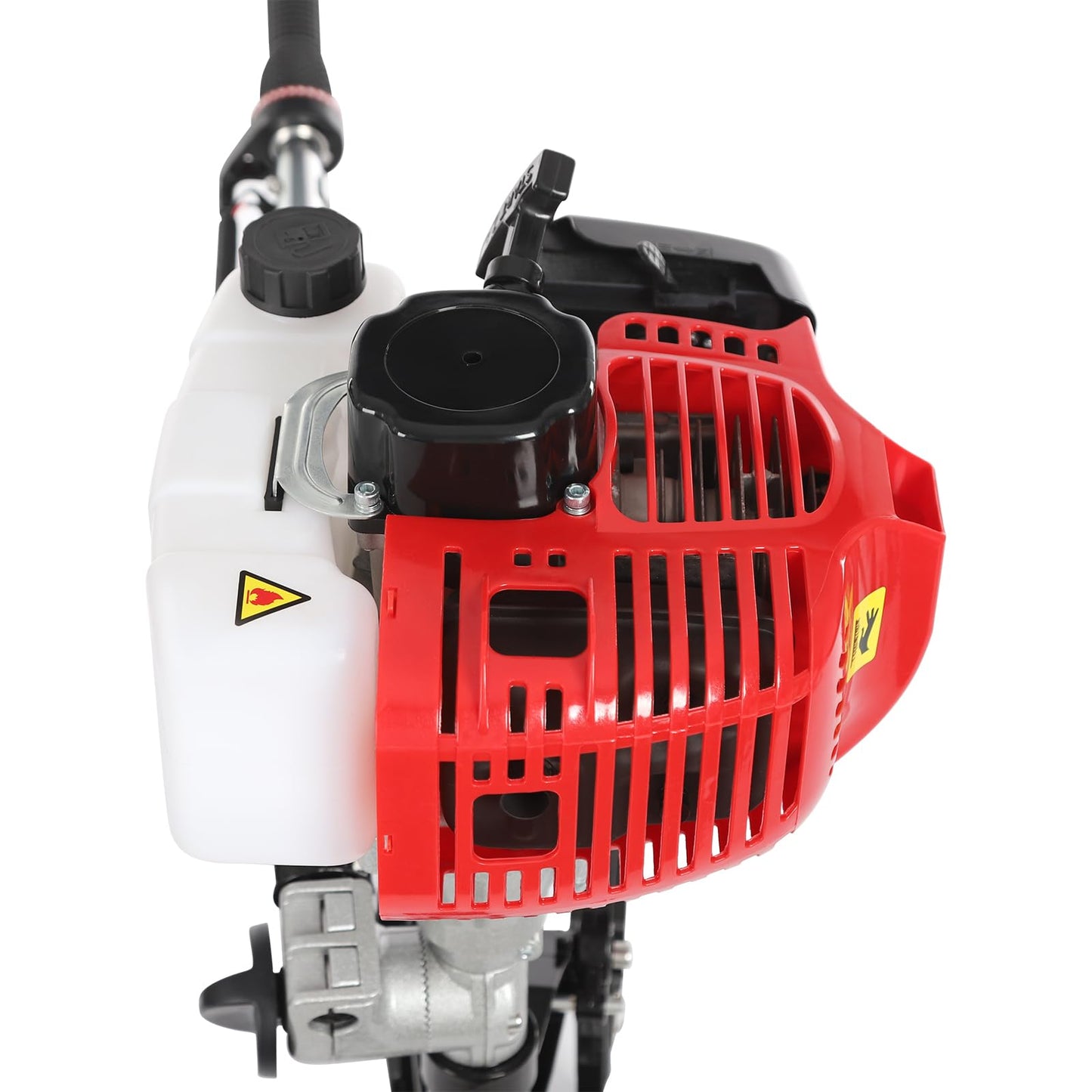 YUNLAIGOTOP Outboard Motor Boat Engine, 6HP 2-Stroke Superior Engine Outboard Motor with Air Cooling & CDI Ignition System, Heavy Duty Fishing Boat Engine for Inflatable Boat, Iron Boat, Plastic Boat