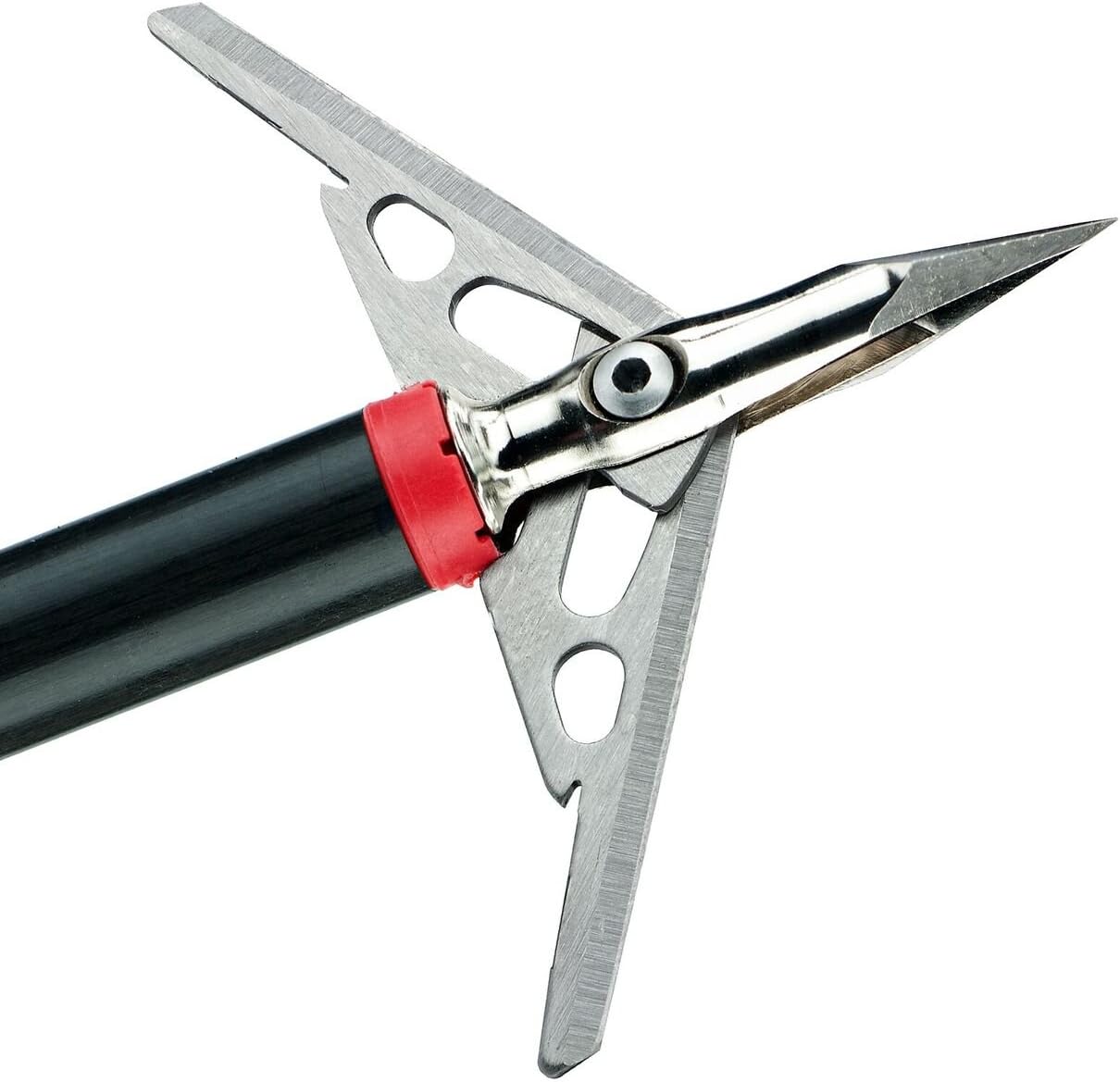 RAGE Hypodermic Crossbow Broadhead, 100g, Multi (39600),silver