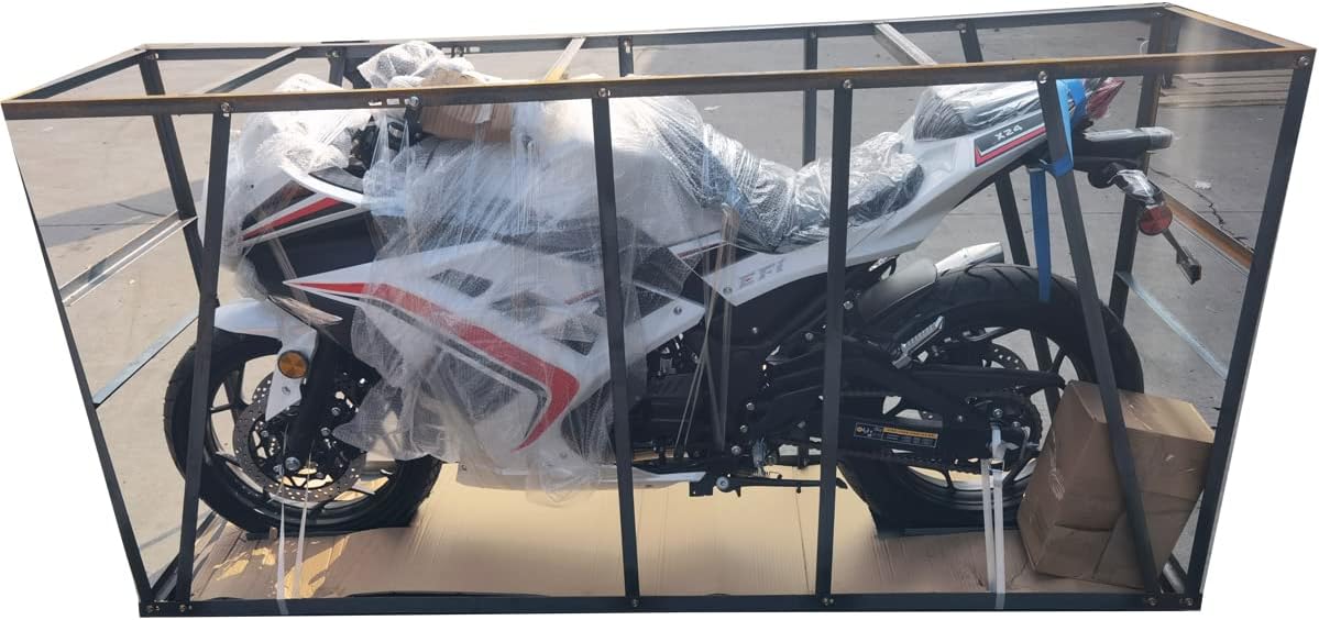 X-PRO Roadster 250 6 Speed EFI Fuel Injection Dirt Bike Motorcycle Bike Street Bike Motorcycle Assembled in Crate(Blue)