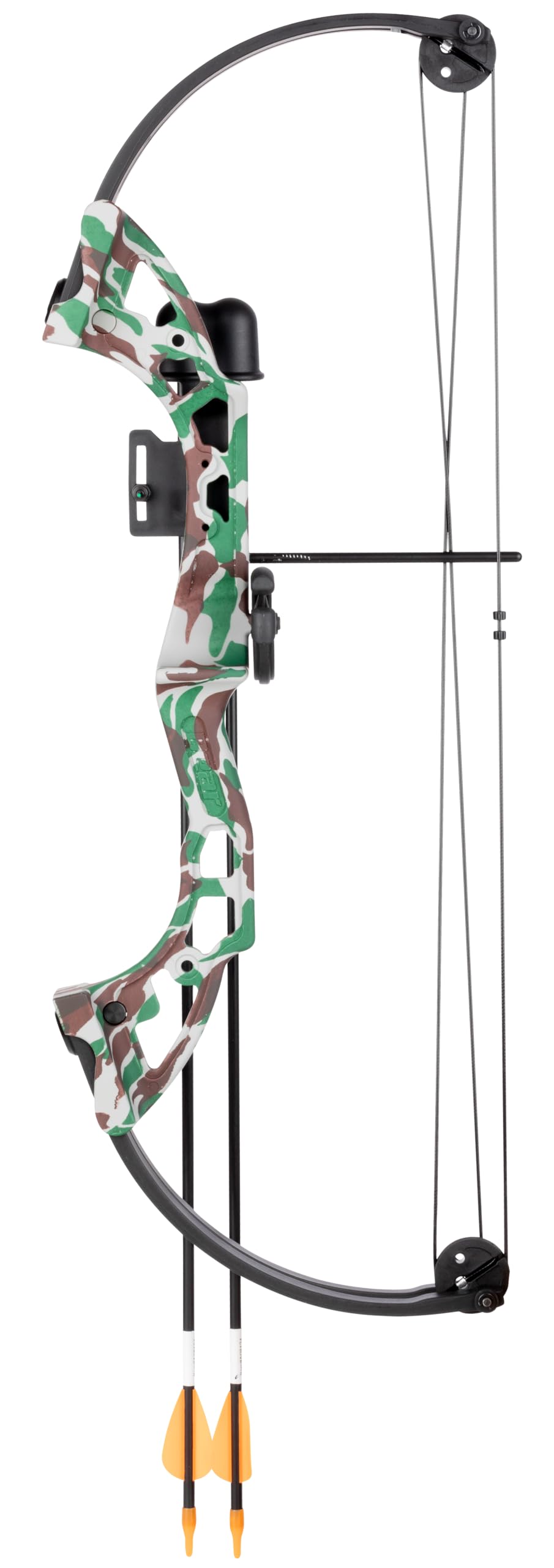 Bear Archery Brave Bow Set for Youth, Recommended Ages 8-12, Right Handed, Continuous Draw Weight Up to 25 lb., Continuous Draw Length Up to 19.5-inches