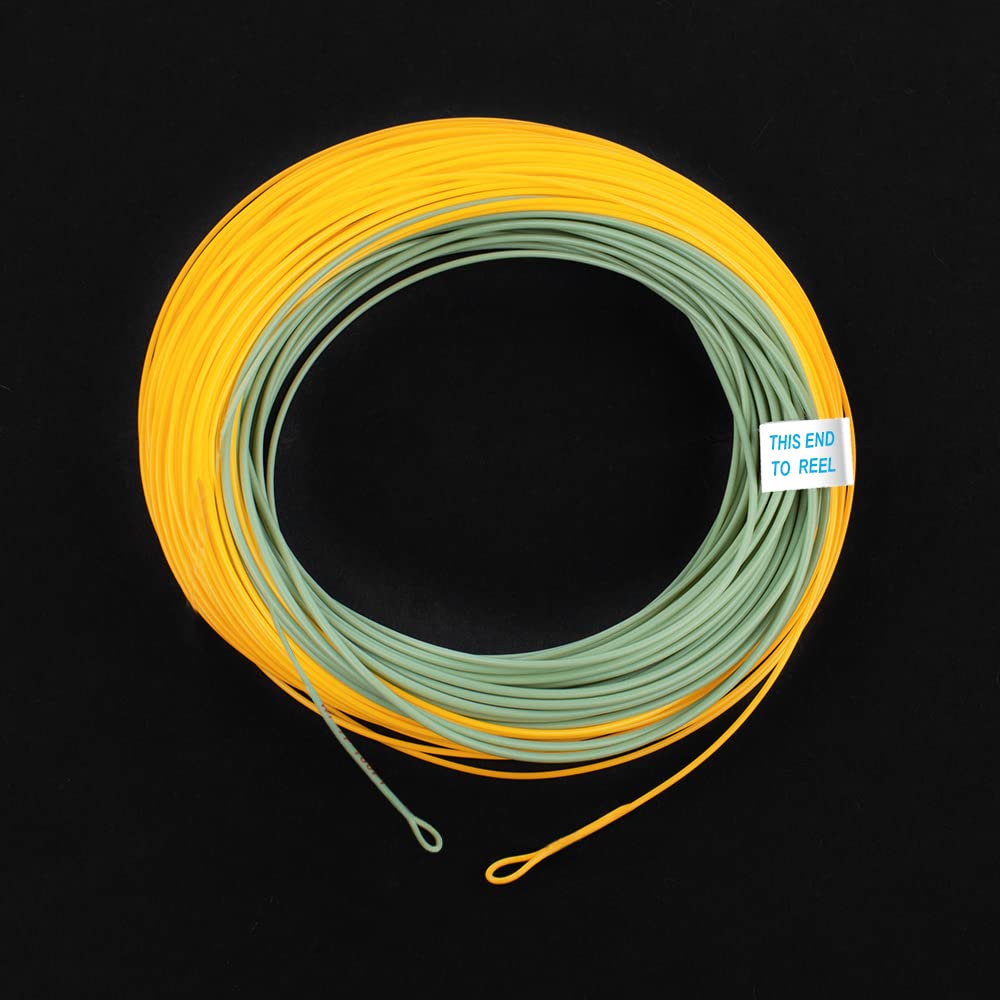 HERCULES Fly Fishing Line Floating Weight Forward Fly Line with Double Welded Loop