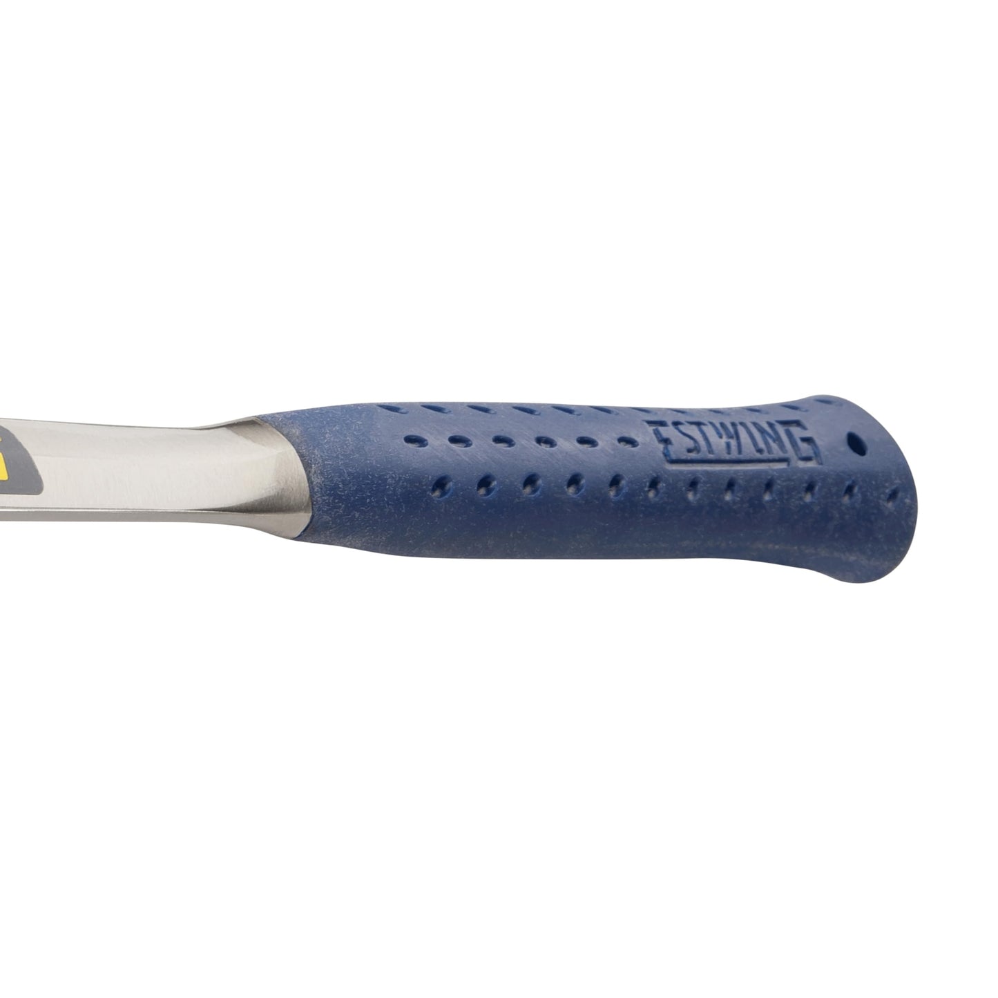 ESTWING Framing Hammer - 22 oz Long Handle Straight Rip Claw with Milled Face & Shock Reduction Grip - E3-22SM
