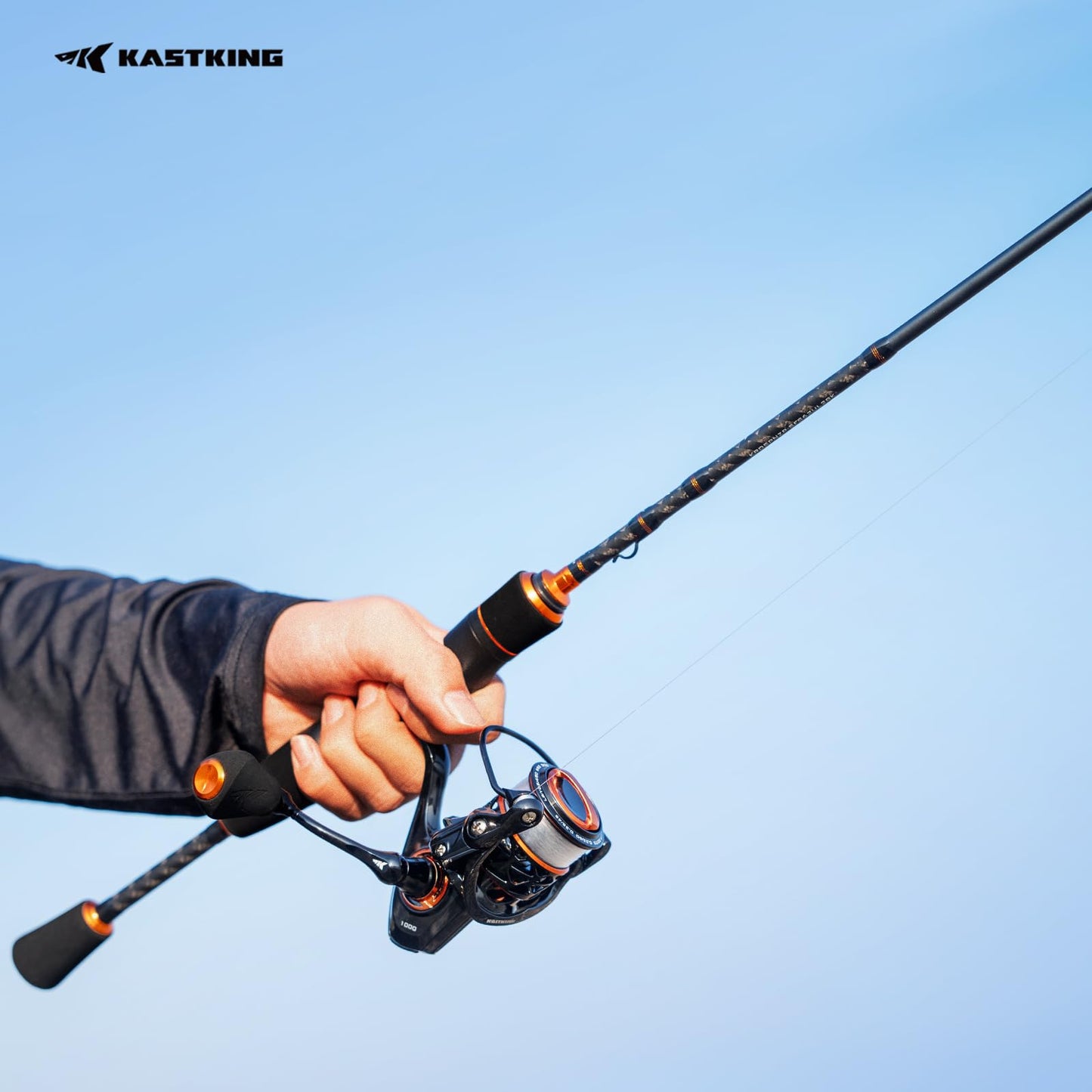 KastKing Zephyr Finesse Fishing Rods – BFS Baitcasting & Spinning Rods, IM6 Graphite, Extra Twin-Tip, 2pc & 3pc Travel Design, Ultra-Light Lure Casting, Stainless Steel Guides with Zirconium Rings