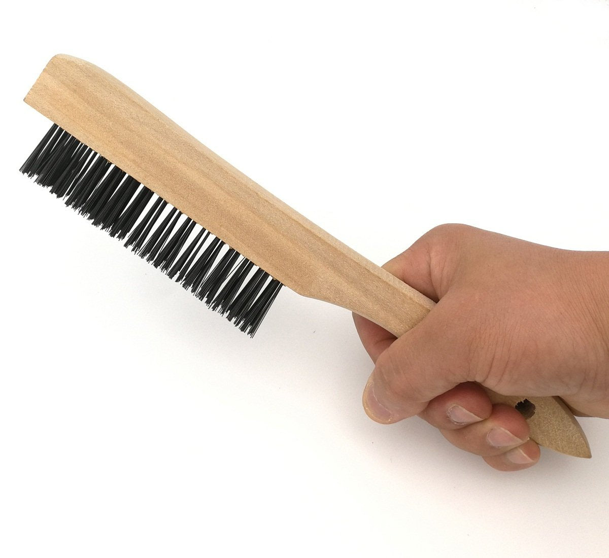 Welding Chipping Hammer with Coil Spring Handle,10.5",Cone and Vertical Chisel,10" Wire Brush