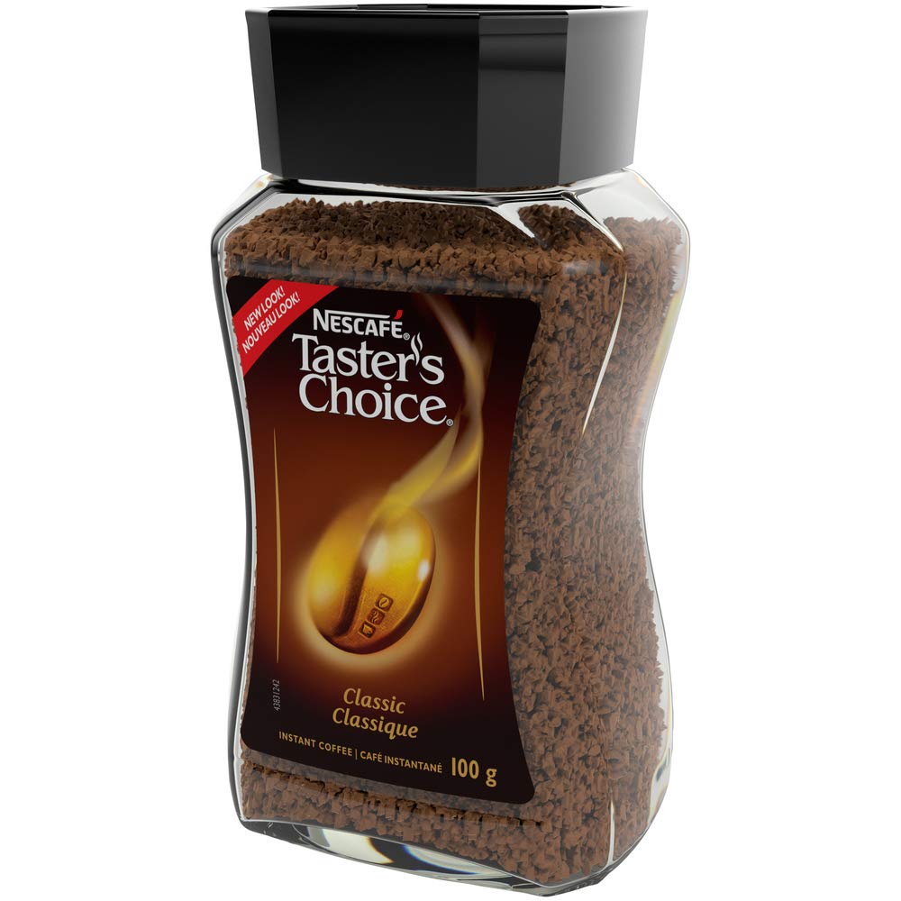 NESCAFÉ Taster's Choice Instant Coffee Light Medium Roast, House Blend, 2 Jars (7 Oz Each)