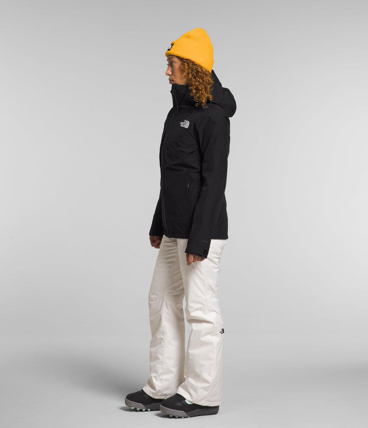 The North Face Women's ThermoBall Eco Snow Triclimate Jacket (Standard and Plus Size), TNF Black, Medium