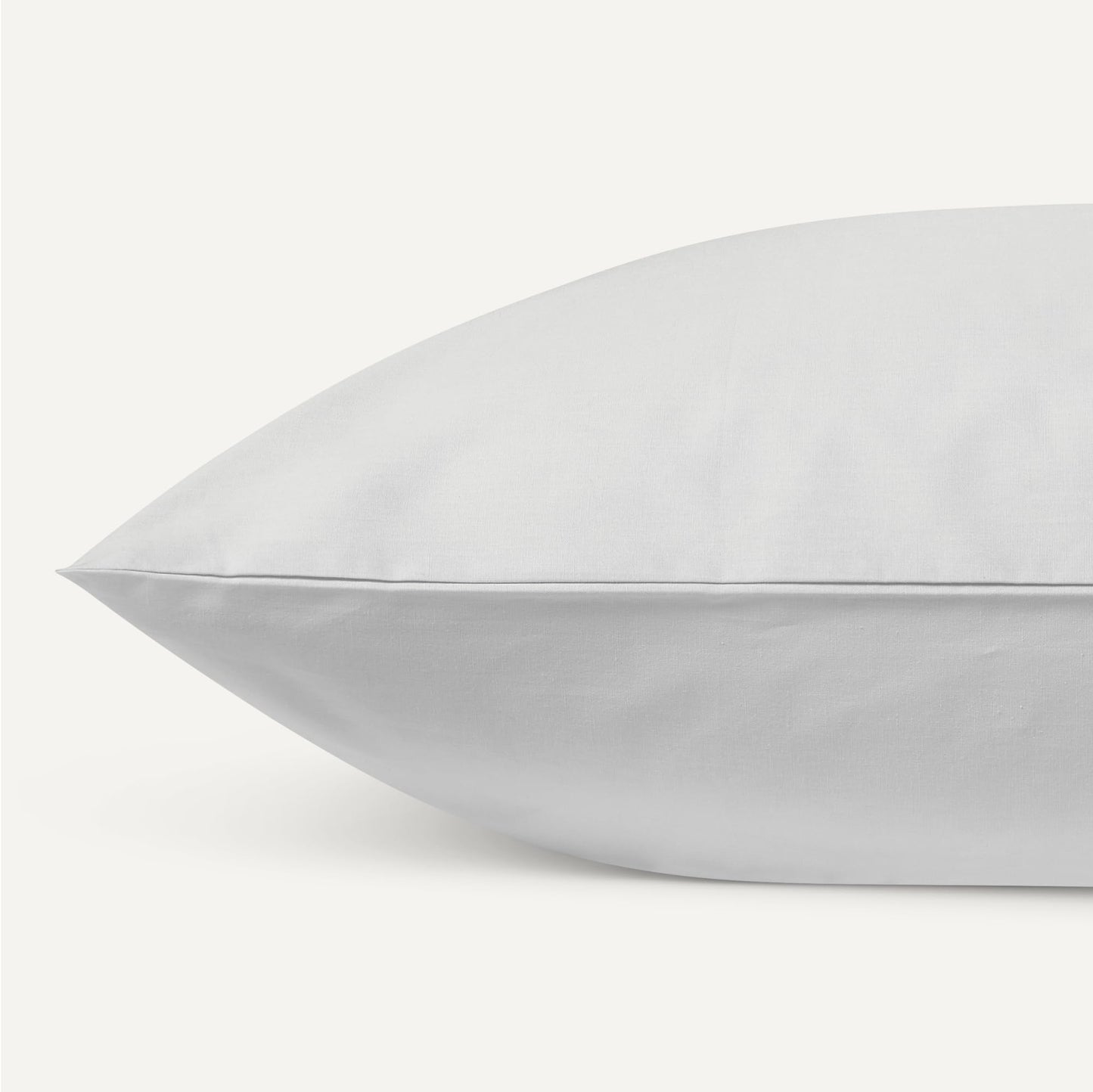 Amazon Basics 100% Organic Cotton Kids' Sheet Set with Pillowcase, Queen, Pale Gray