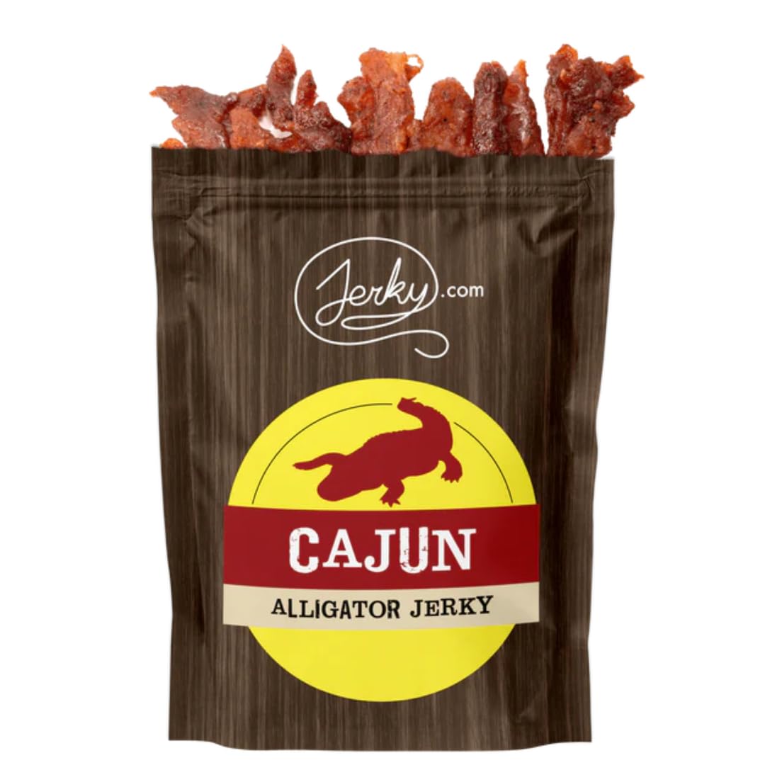 Jerky.com Original Buffalo Jerky 3-Pack - Exotic Jerky High Protein, Gluten-Free, All-Natural Exotic Snack - Premium Wild Game Meat - Perfect for Hiking, Camping, and On-the-Go 1.75oz (Pack of 3)