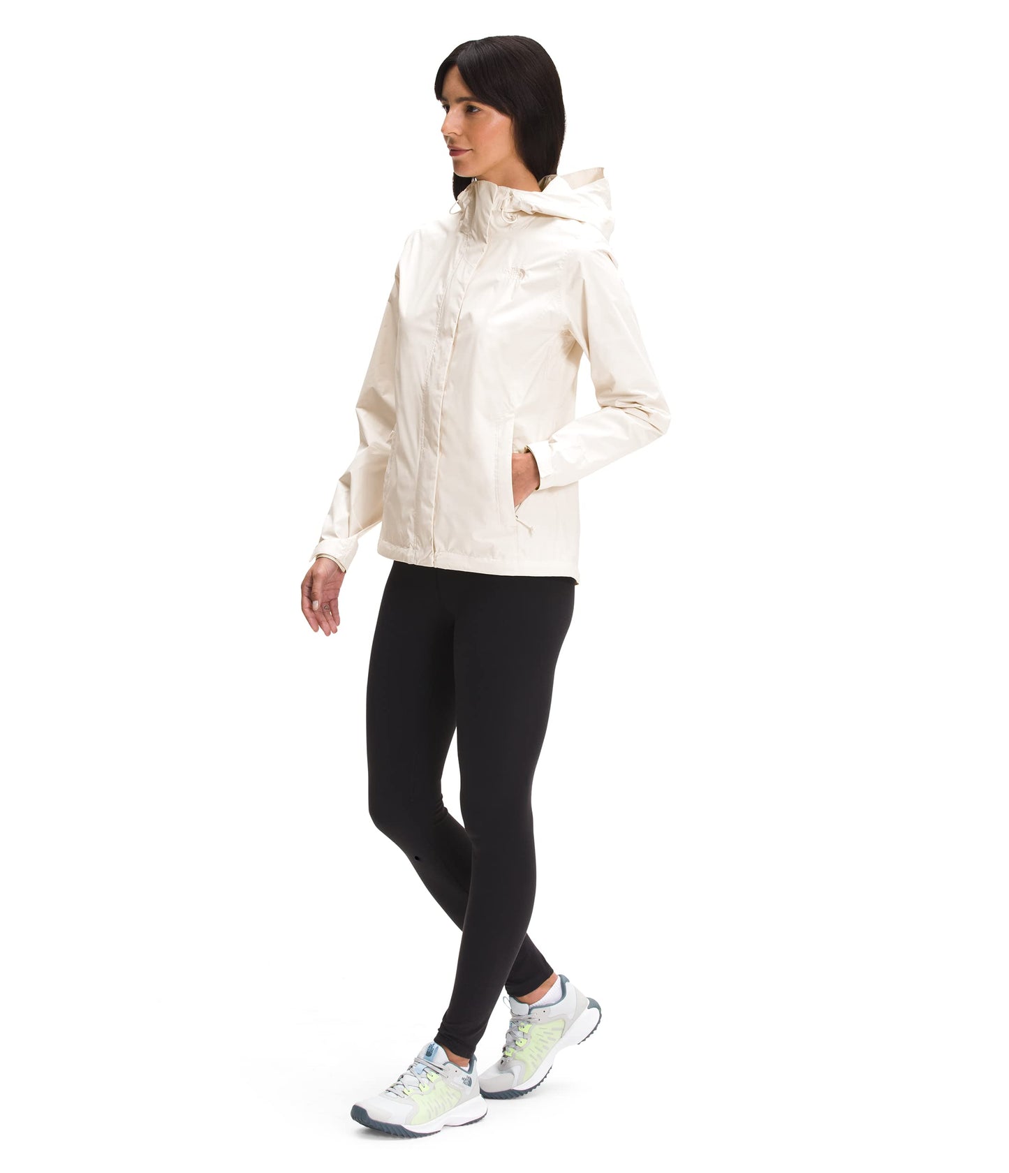 THE NORTH FACE Women's Venture 2 Waterproof Hooded Rain Jacket | Raincoat With Breathable Dryvent 2.5l Fabric, Pit-zips