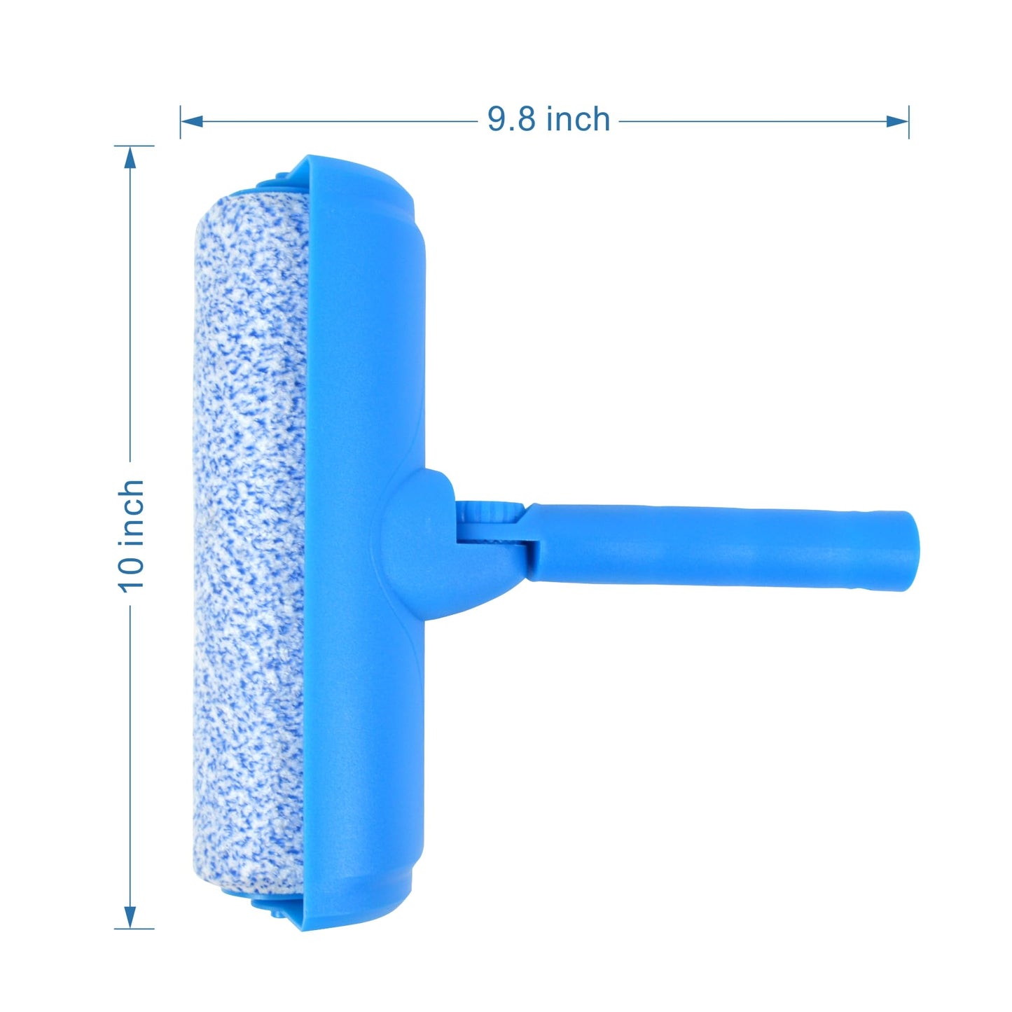10 Inch Ceiling Paint Roller with Shield Roller and Shield with Adjustable Head Ceiling Paint Roller No DripRoller Without Splatter Paint Brush for Painting Ceilings Walls(EL01152)