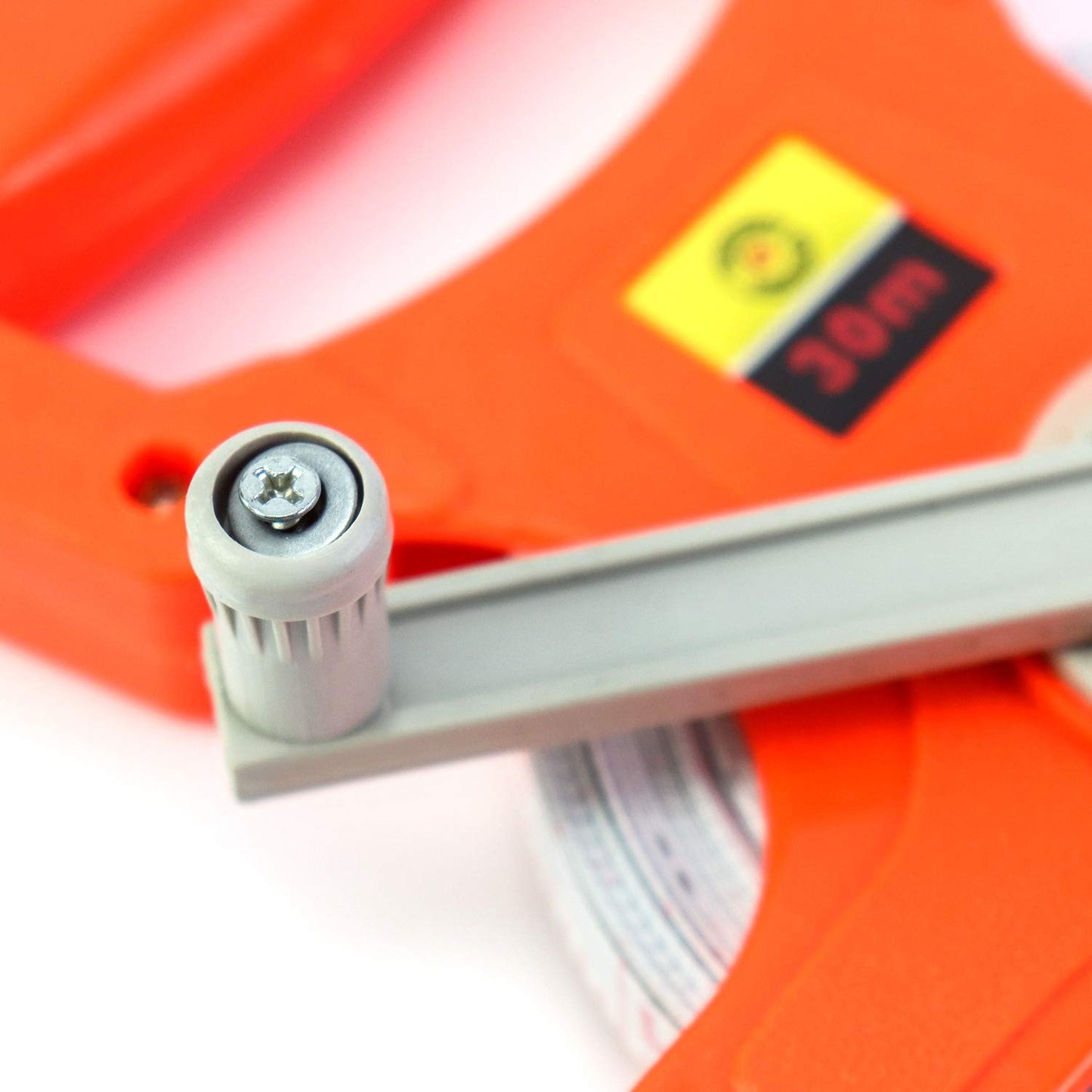 QWORK Tape Measure, 1/2" x 330' Open Reel Dual Sided Fiberglass Tape Measure for Engineer, Yard and Field, Measuring Tape