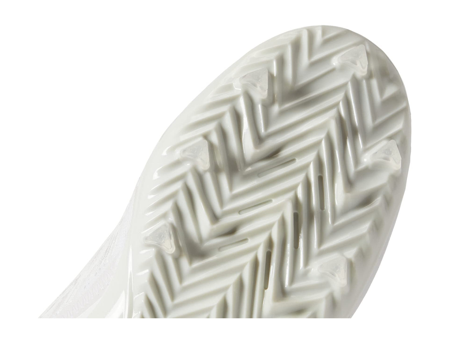 adidas Men's Adizero Football Shoe, White/White/White, 11