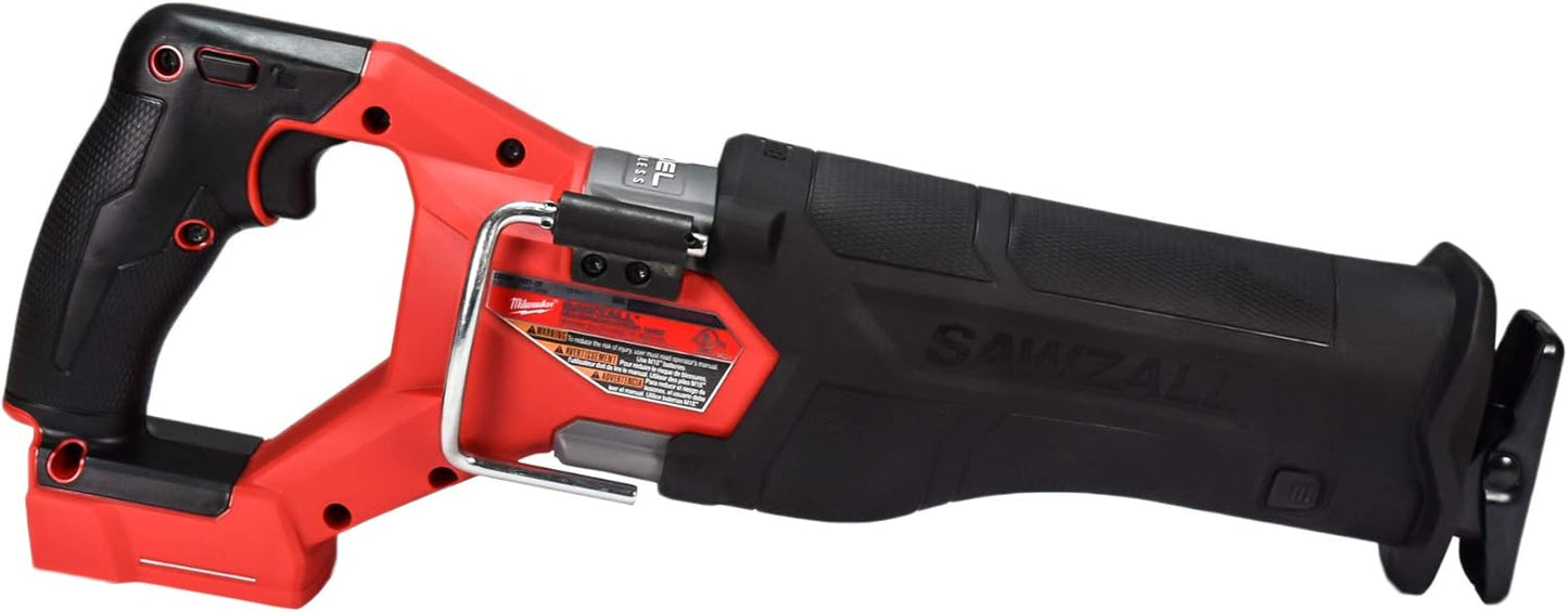 Milwaukee M18 Fuel Sawzall Brushless Cordless Reciprocating Saw - No Charger, No Battery, Bare Tool Only