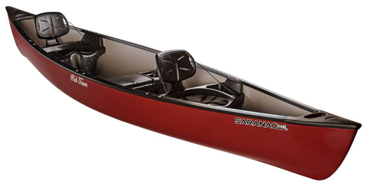 Old Town Saranac 146 Recreational Canoe, 2+ Person, 14 ft 6 in, Red