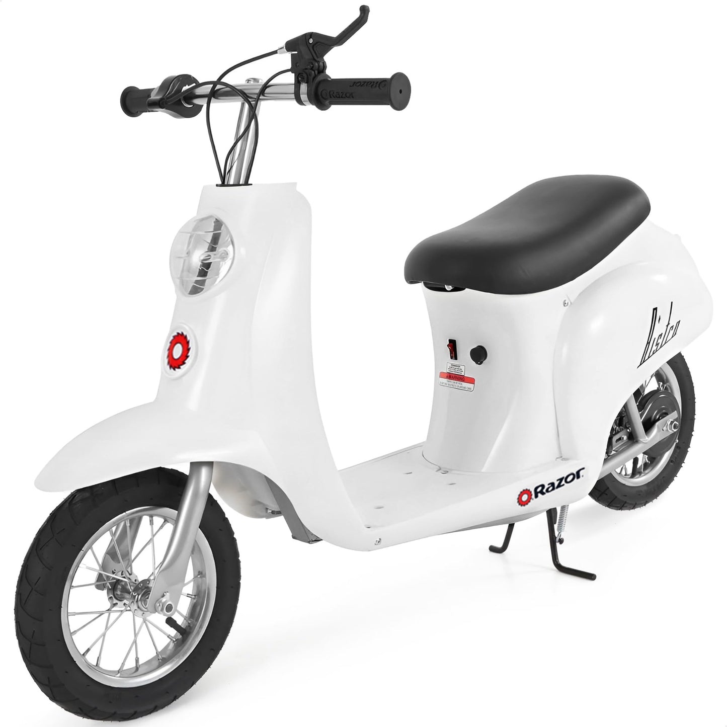 Razor Pocket Mod Miniature Euro 24V Electric Kids Ride On Retro Scooter