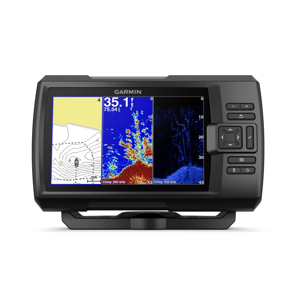 Garmin 010-01873-00 Striker Plus 7Cv with Cv20-TM transducer, 7 inches ...