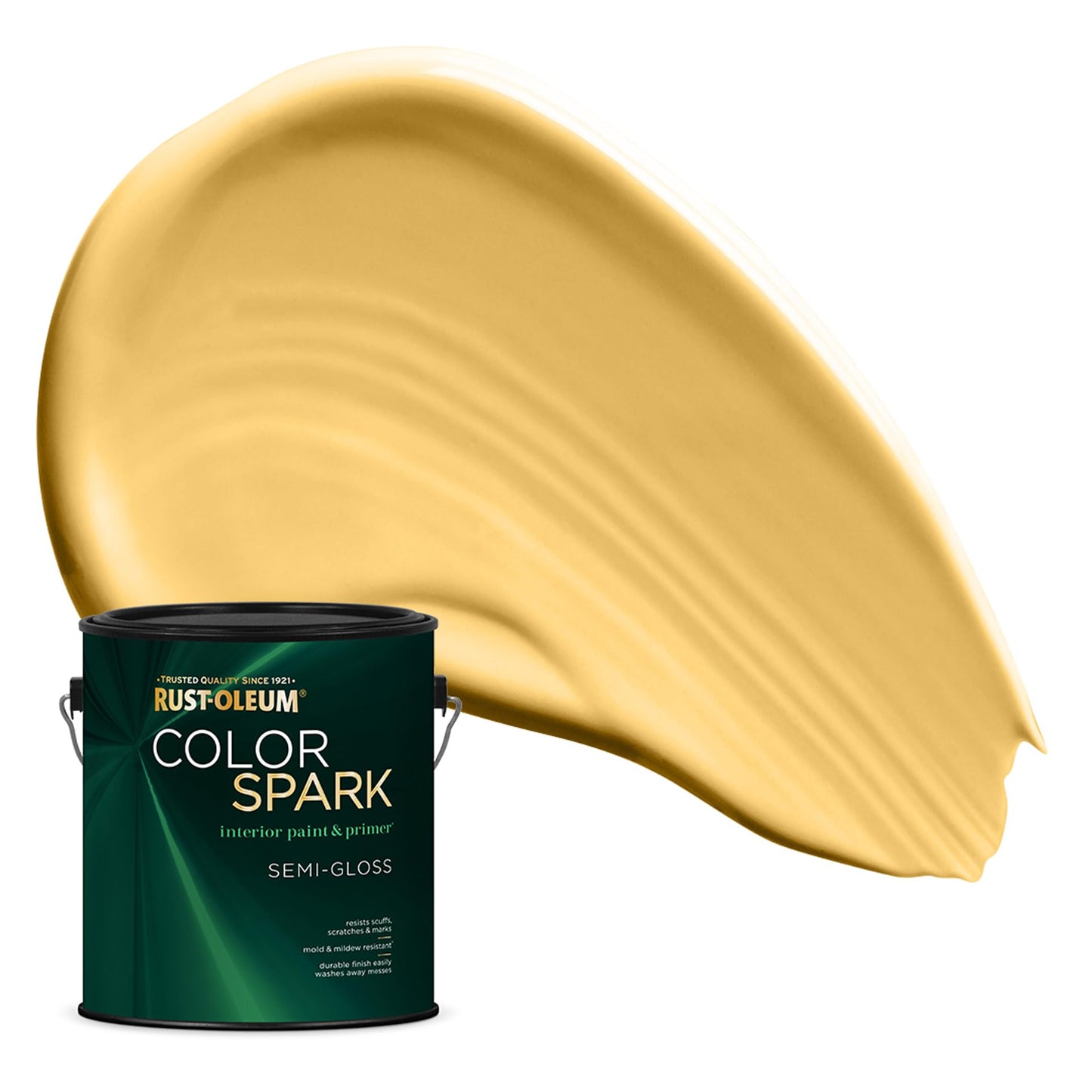 Rust-Oleum Color Spark Interior Paint and Primer in One, Eggshell, Bit of Barley, 1 Gallon