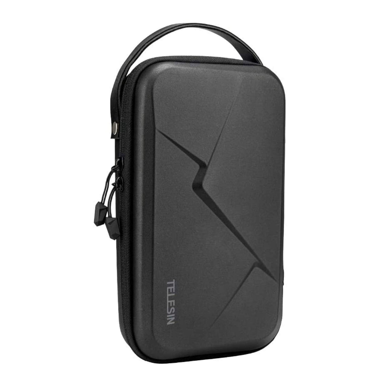 TELESIN Carry Case Waterproof Hard Carrying Bag for GoPro Max Hero 13 12 11 10 9 8 7 6 Insta360 X2 X3 X4 X5 GO3 Ace Pro 2 DJI Osmo 360 Osmo Action 5 4 Pocket 3 Battery Charger Strap Mount Accessories