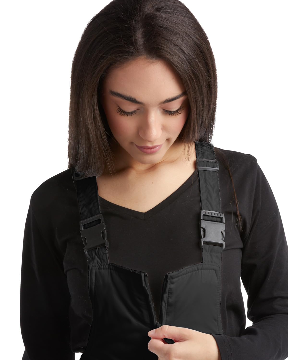 Women's Ski Snow Bib - Waterproof Insulated Ski Pants Snowboard Overalls - Snow Pants for Women (Sizes: S-2XL)