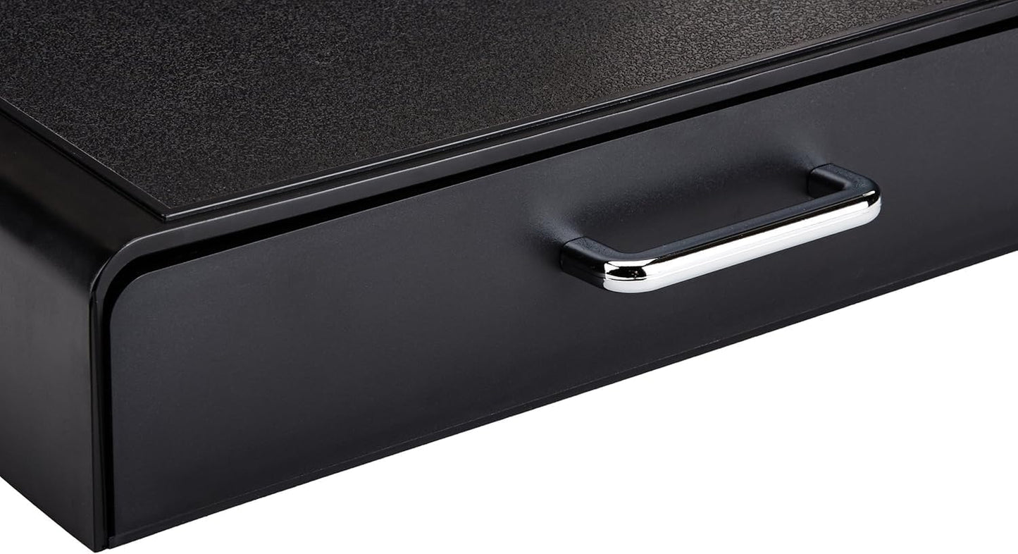Amazon Basics Nespresso OriginalLine Coffee Pod Storage Drawer Holder, 50 Capsule Capacity, Black