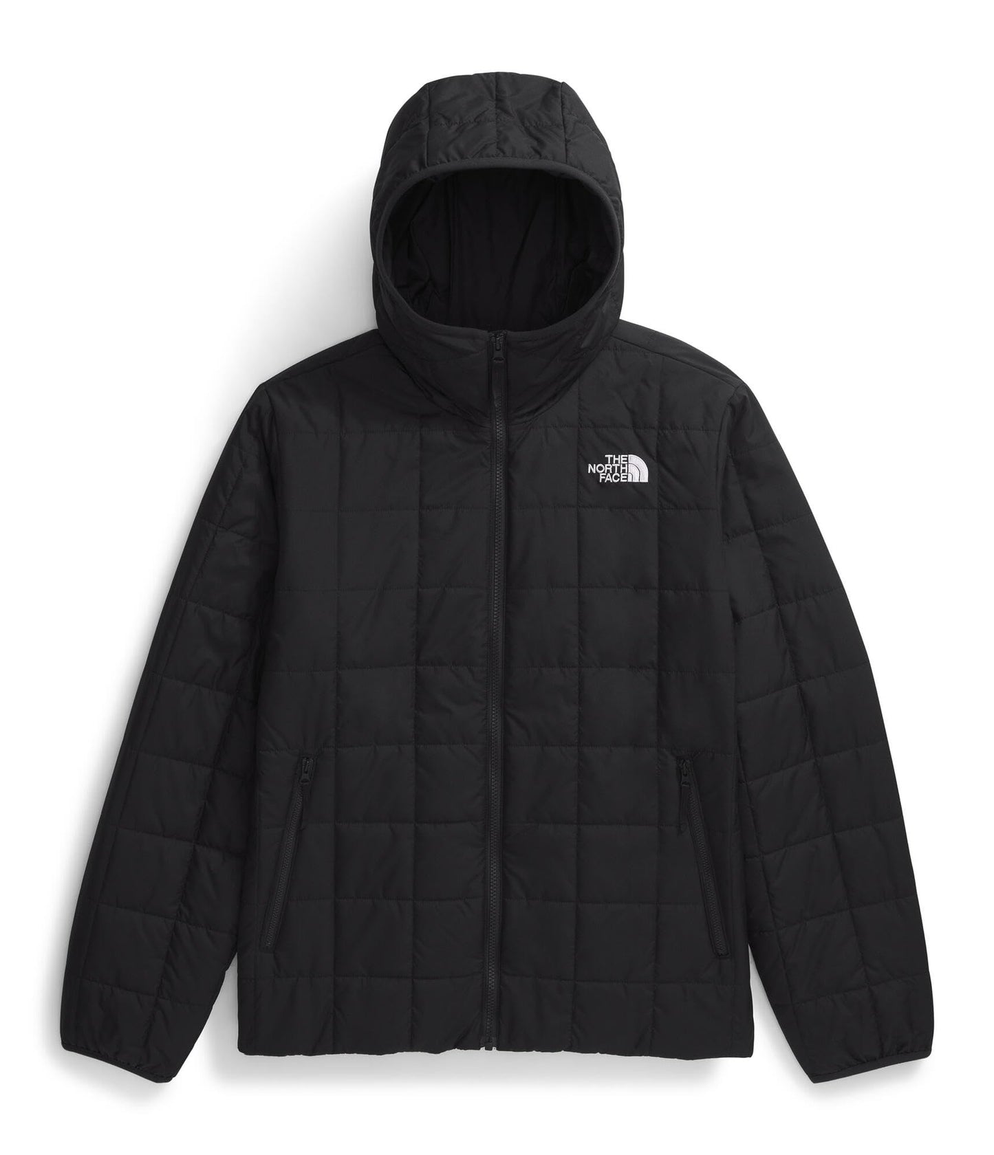 THE NORTH FACE Men's Junction Insulated Hoodie | Water Resistant With Heatseeker Insulation, 3-piece Hood & Zip Pockets