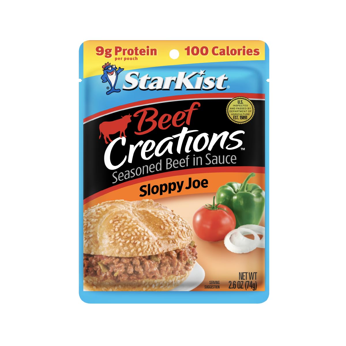 StarKist Chicken Creations, Chicken Salad, 2.6 oz Pouch (Pack of 12)
