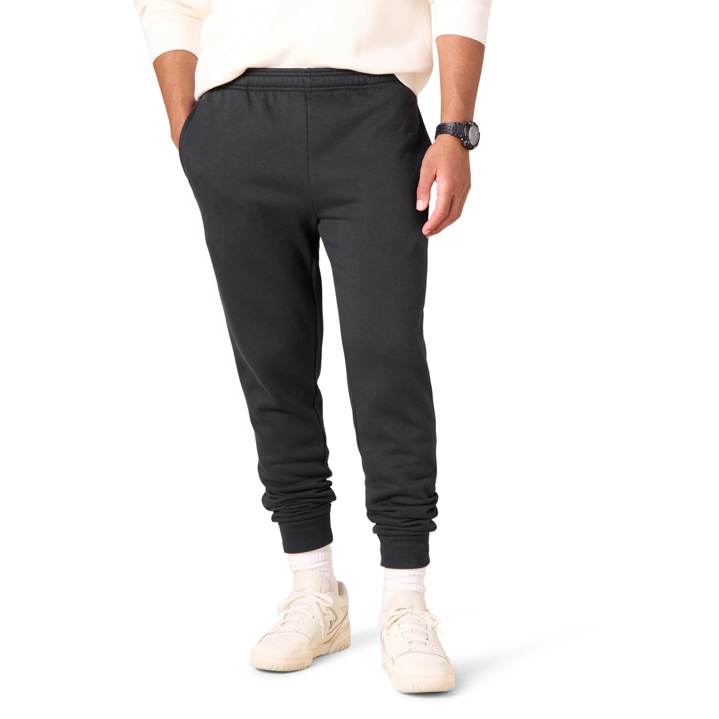 Amazon Essentials Men's Relaxed-Fit Fleece Joggers Sweatpants