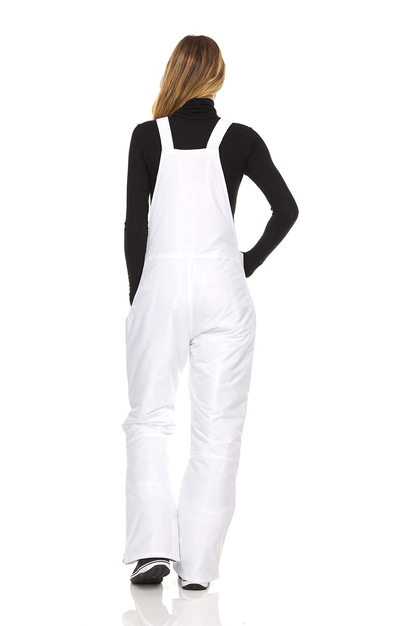 Arctic Quest Womens Ski Snow Bibs Pants Insulated Water Resistant Overalls Snowboarding Winter Waterproof Pants Women