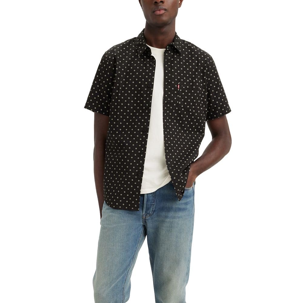 Levi's Men's Classic 1 Pocket Short Sleeve Button Up Shirt