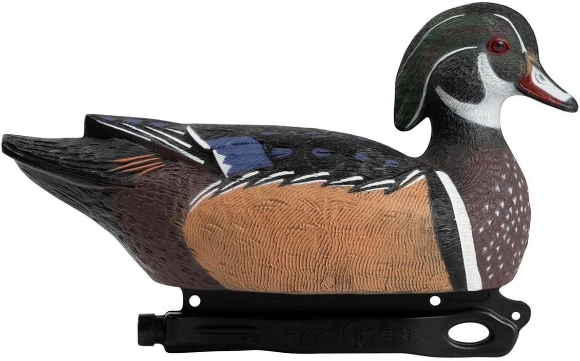 Hardcore Waterfowl Rugged Series Wood Duck Decoys - 4 Drakes and 2 Hens