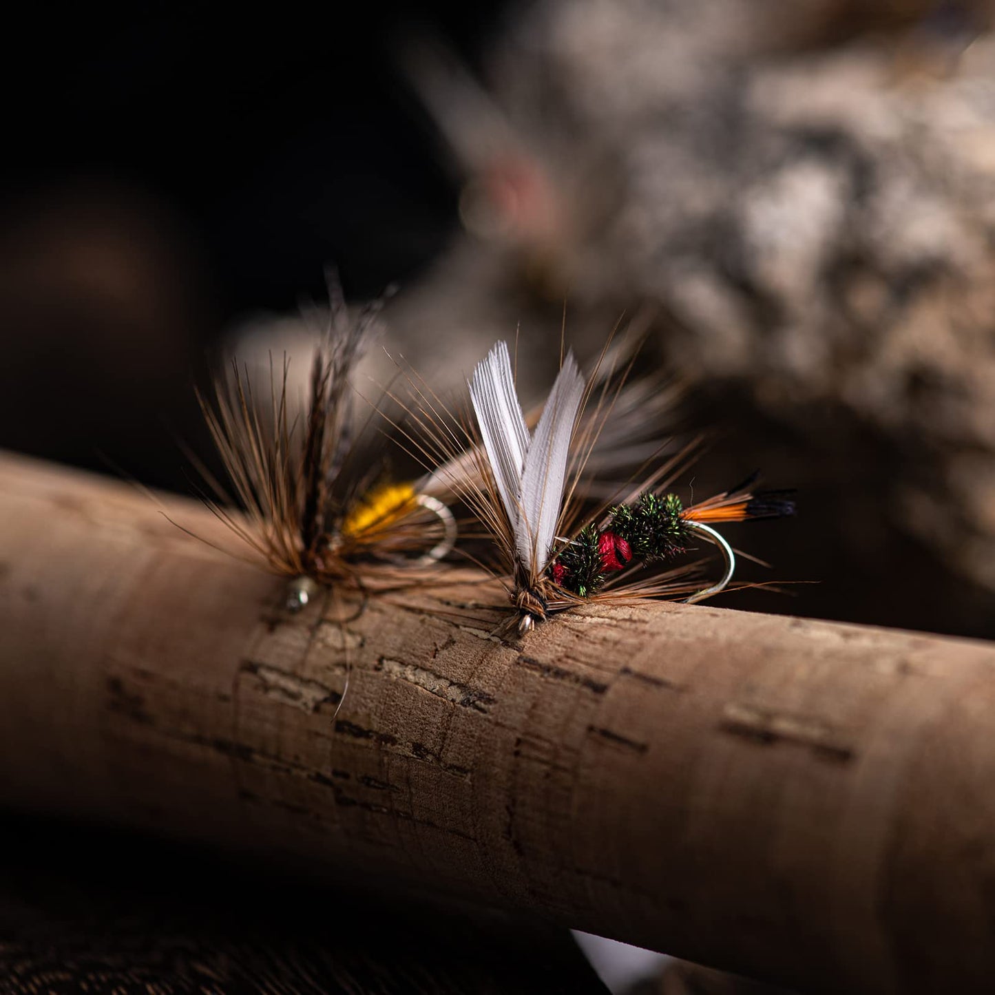 Goture Fly Fishing Flies Kit,25pcs/30pcs/100pcs Fly Fishing Lures,Dry Flies Wet Flies Streamers Nymphs Flies, Fly Fishing Assortment Kit for Bass Trout Salmon Fishing
