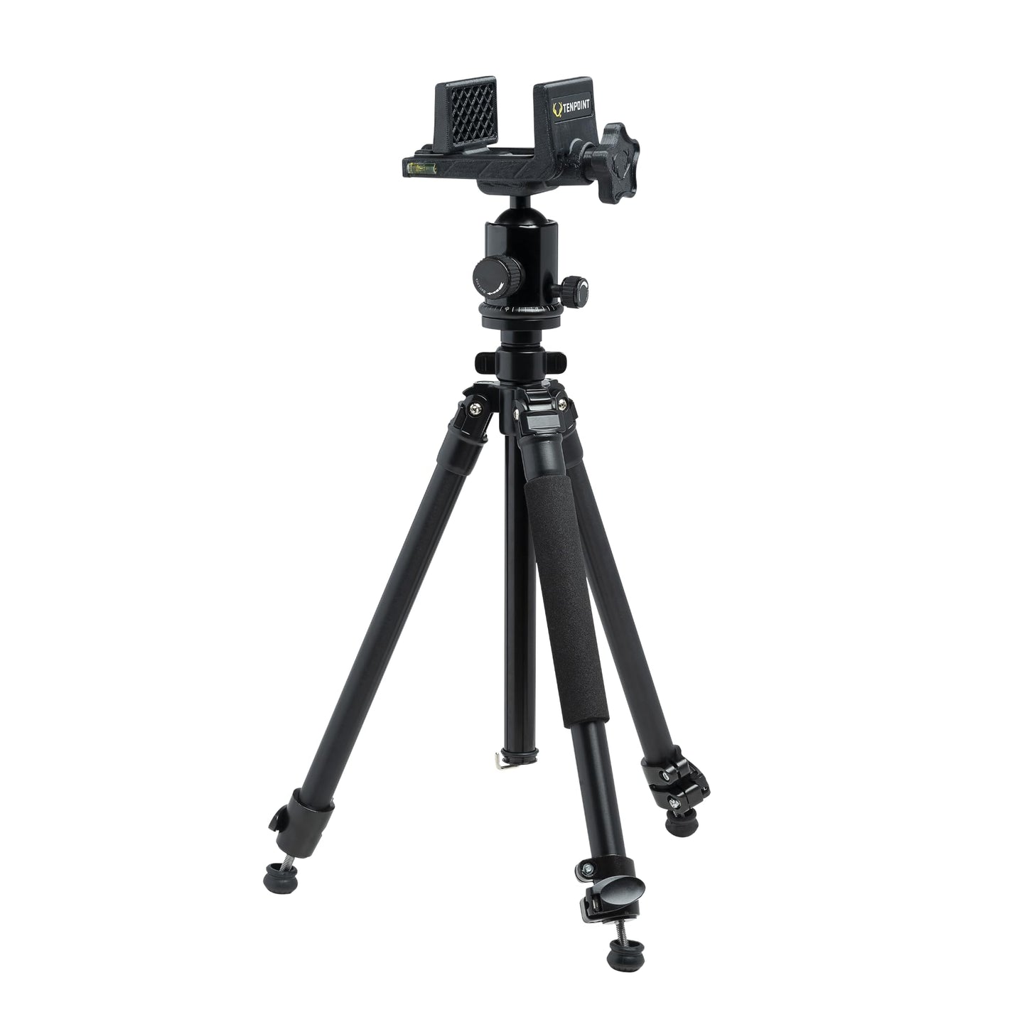 Axis Tripod - Shooting Stability Specifically Designed for Blind Hunting - Extends from 25” to 40” - Lightweight, Compact Design - Includes Two Built-in Levels & Carry Bag