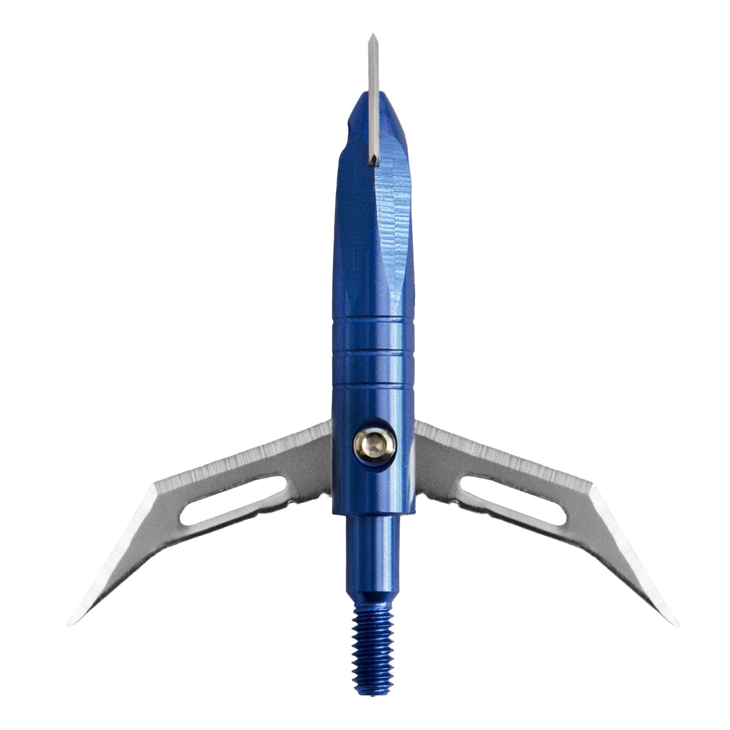 12pcs Hunting Broadheads 100 Grain Archery Broadheads New Stell Broadheads + 1 pcs Black Broadhead Case for Arrowheads