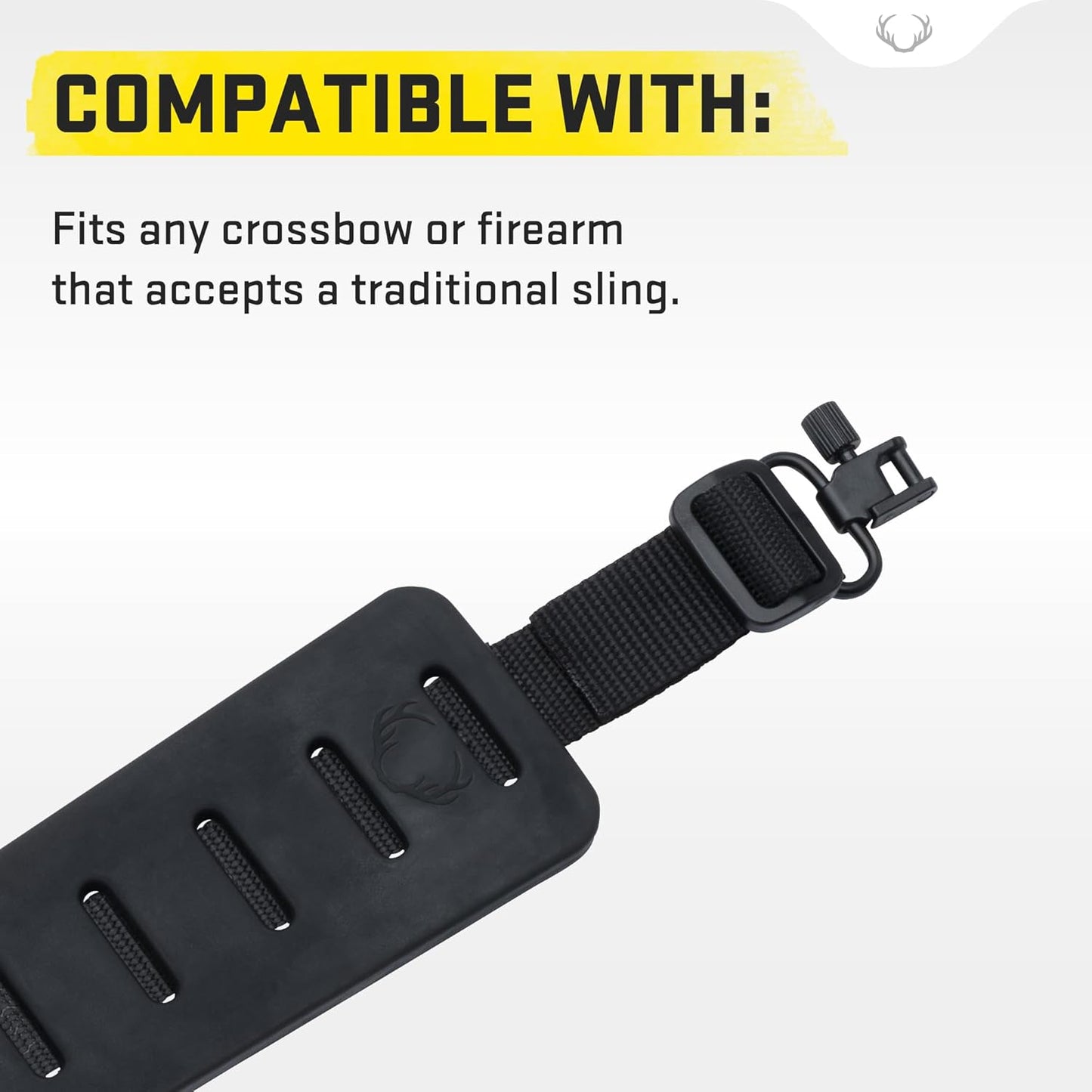TenPoint Premium Grip Crossbow Sling - Adjustable, Non-Slip Nylon Strap with Shoulder Pad