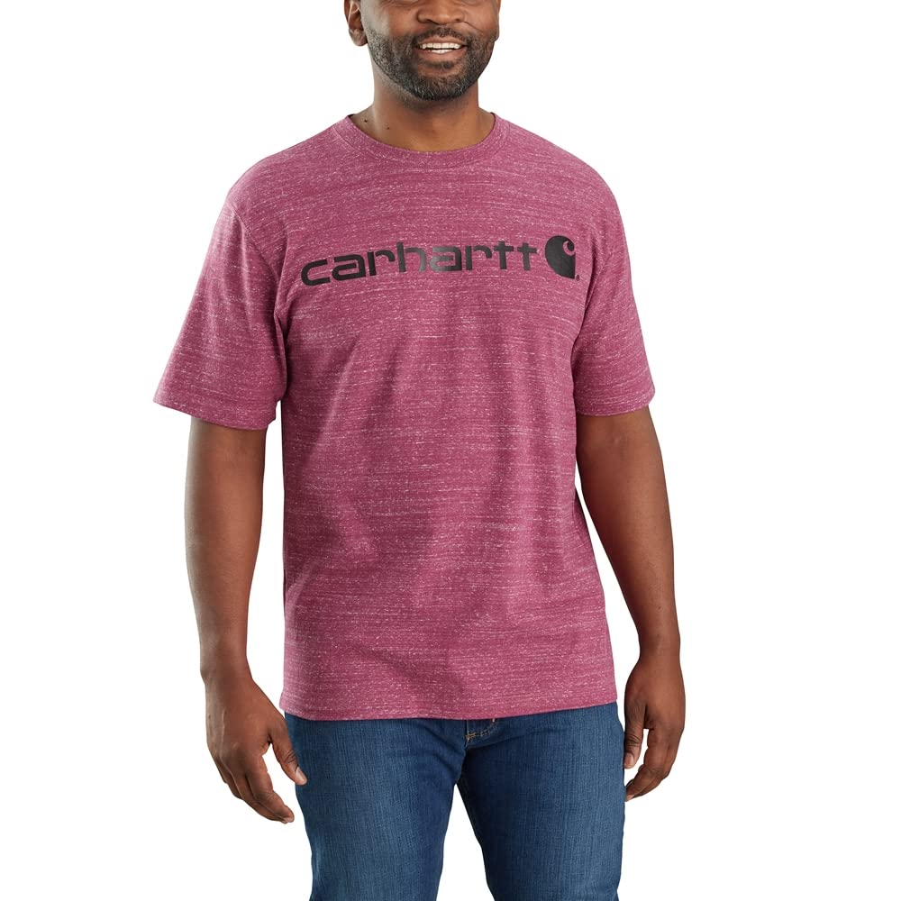 Carhartt Men's K195 Short Sleeve Logo T-Shirt