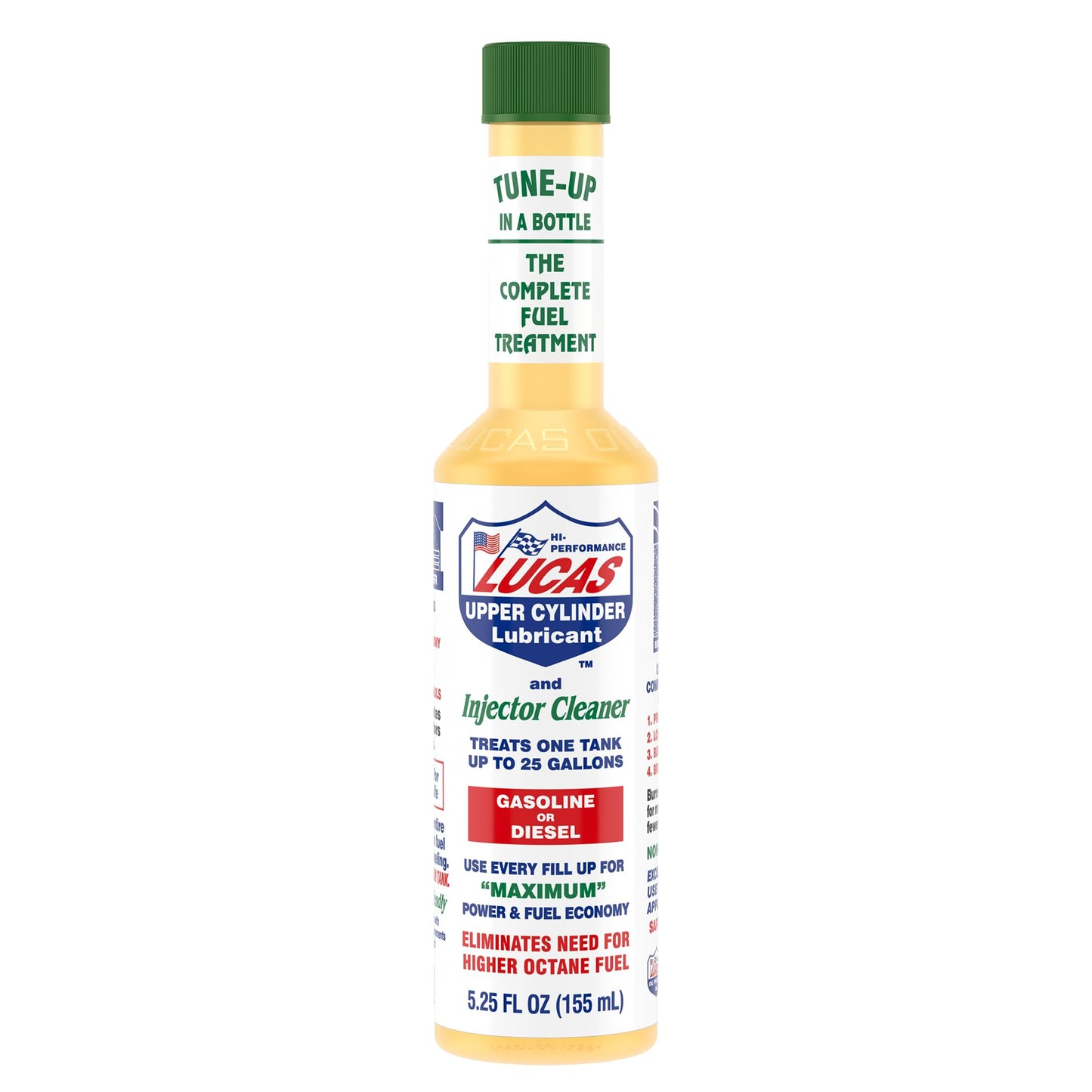 Lucas Oil LUC10020 Fuel Treatment - 5.25 Oz, multi-colored