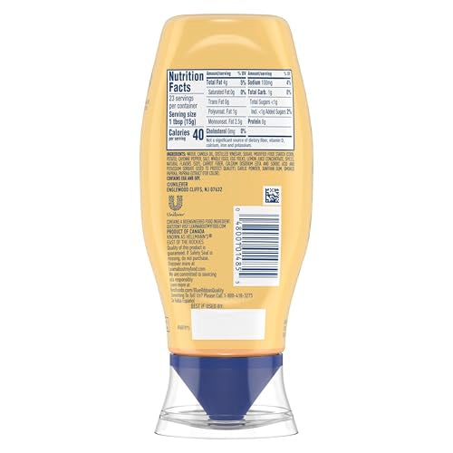 Best Foods Real Mayonnaise Squeeze Bottle For a Creamy Sandwich Spread or Condiment Made With Cage-Free Eggs 20 oz