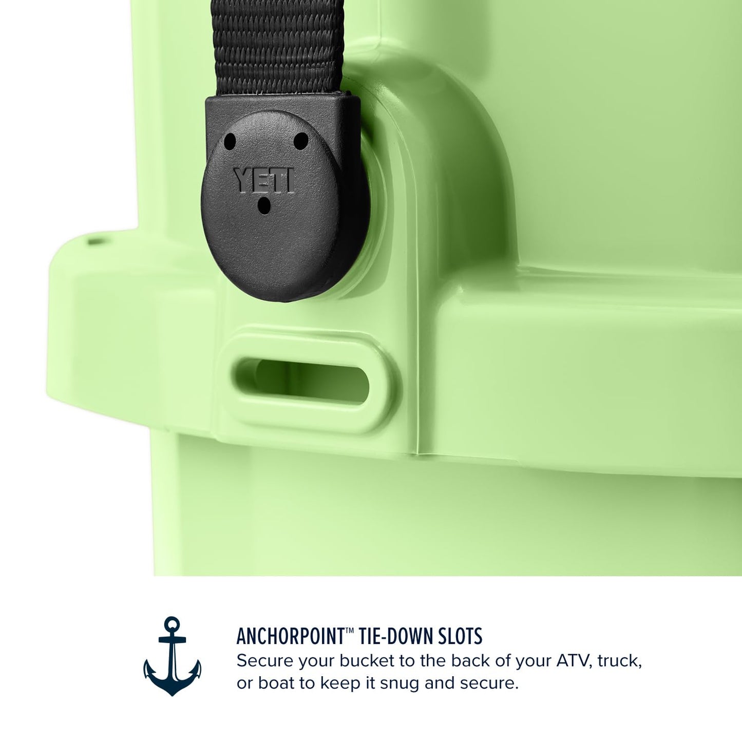 YETI Loadout 5-Gallon Bucket, Impact Resistant Fishing/Utility Bucket