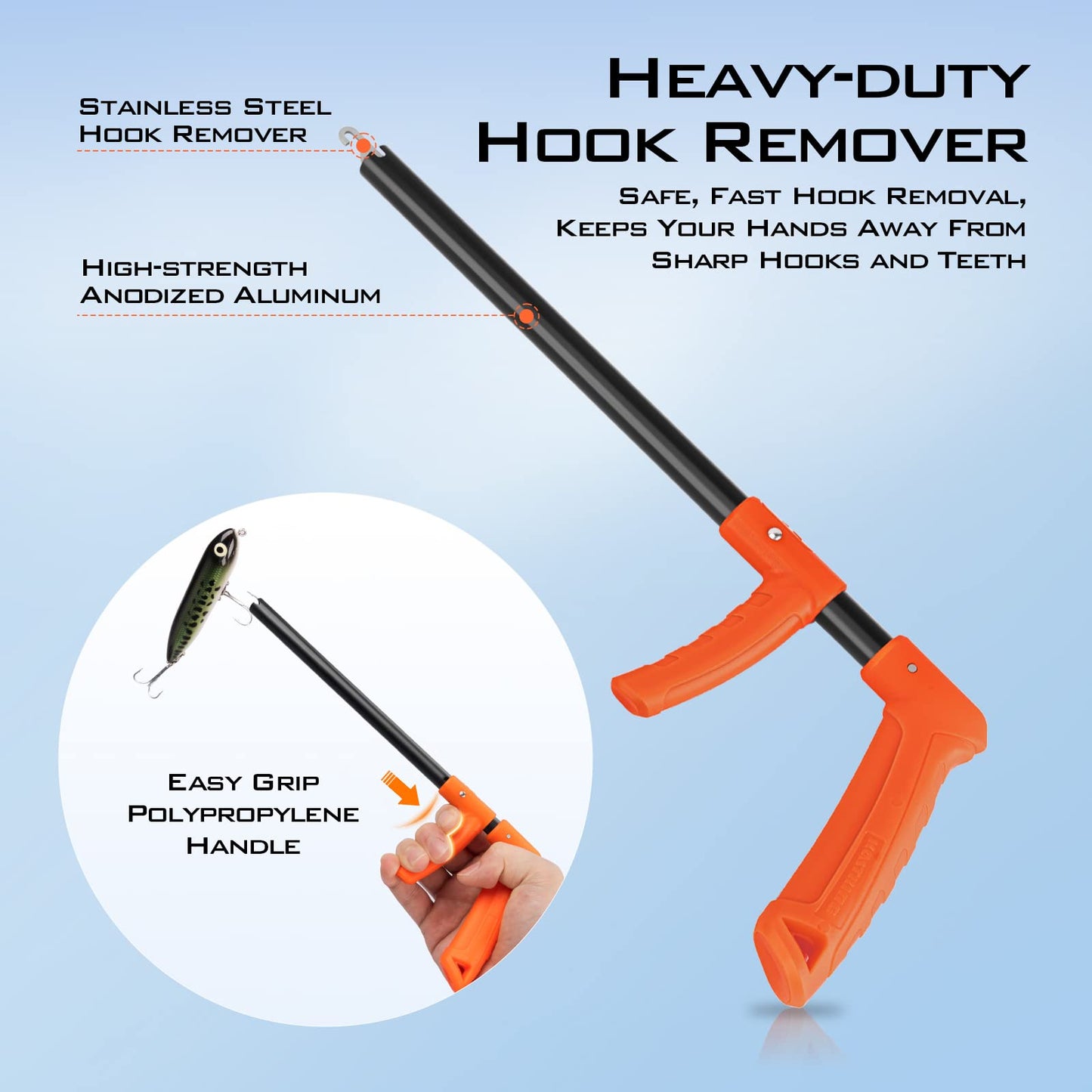 KastKing Pontus Fishing Net, Foldable & Lightweight Landing Net with Built in Length Scale, Strength Aluminum Handle, Fishing Gear and Gift for Men