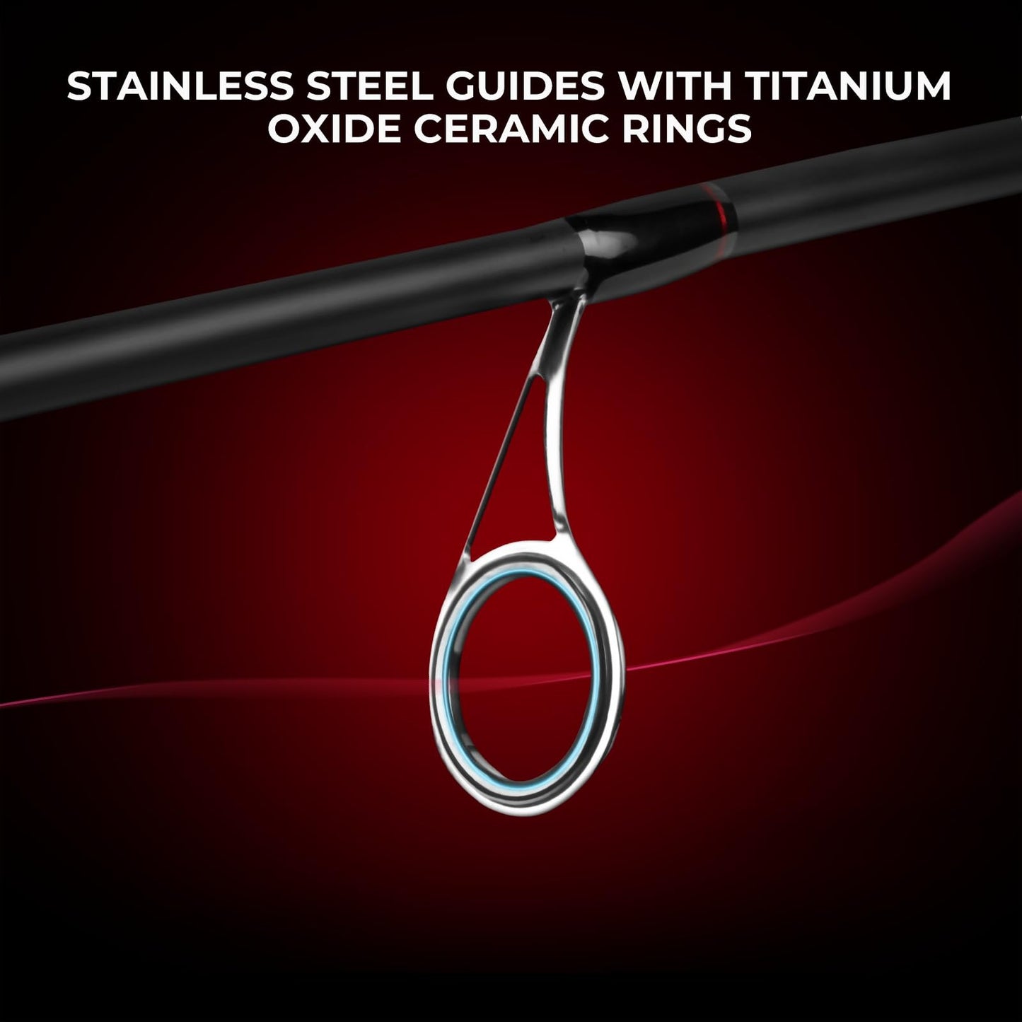 KastKing Royale Legend II Spinning Fishing Combos, 7'3'' M Twin Tips Rod, Size 3000