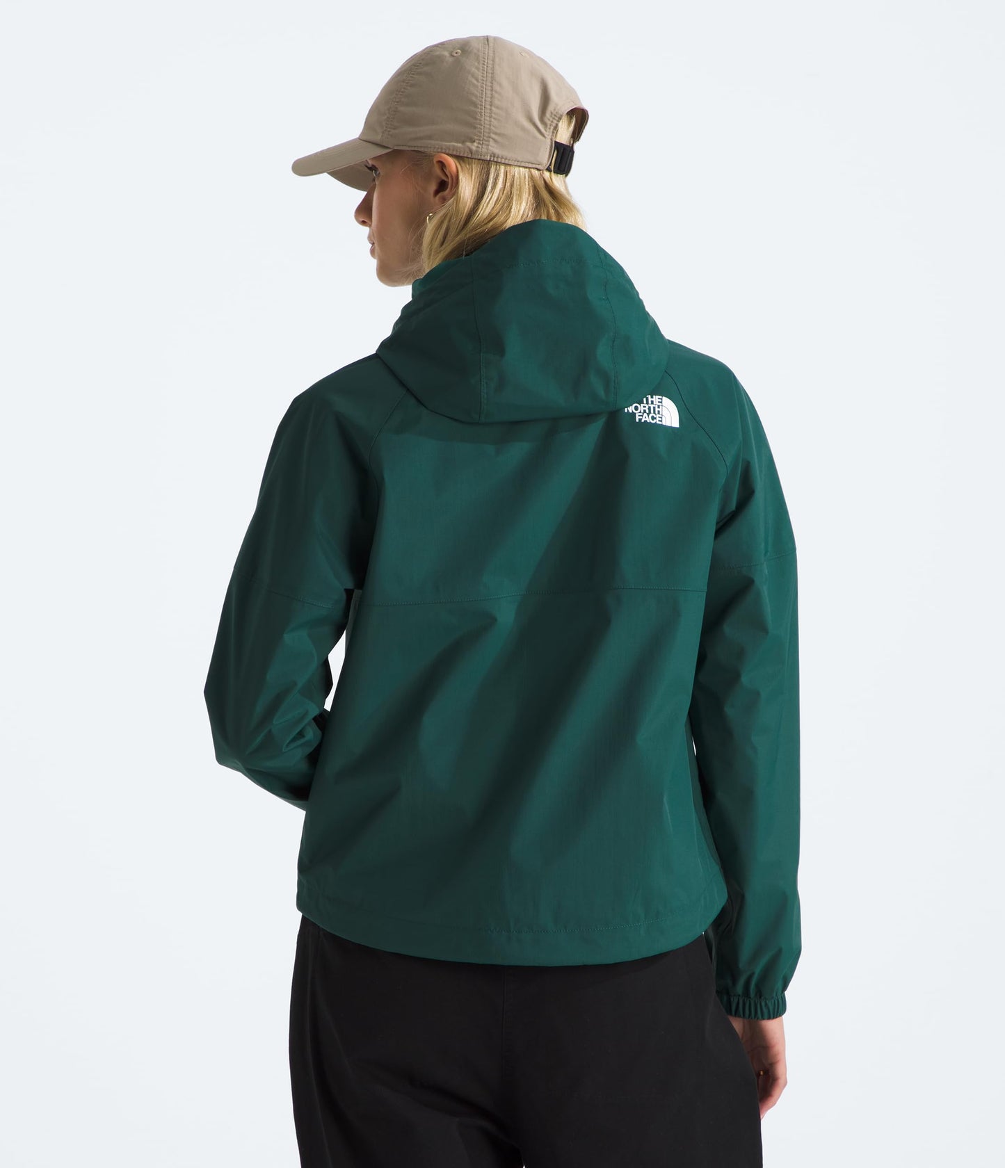 THE NORTH FACE Women's Antora Rain Hoodie (Standard & Plus Size) | Wind & Waterproof With Adjustable Hood & Drawcord Hem